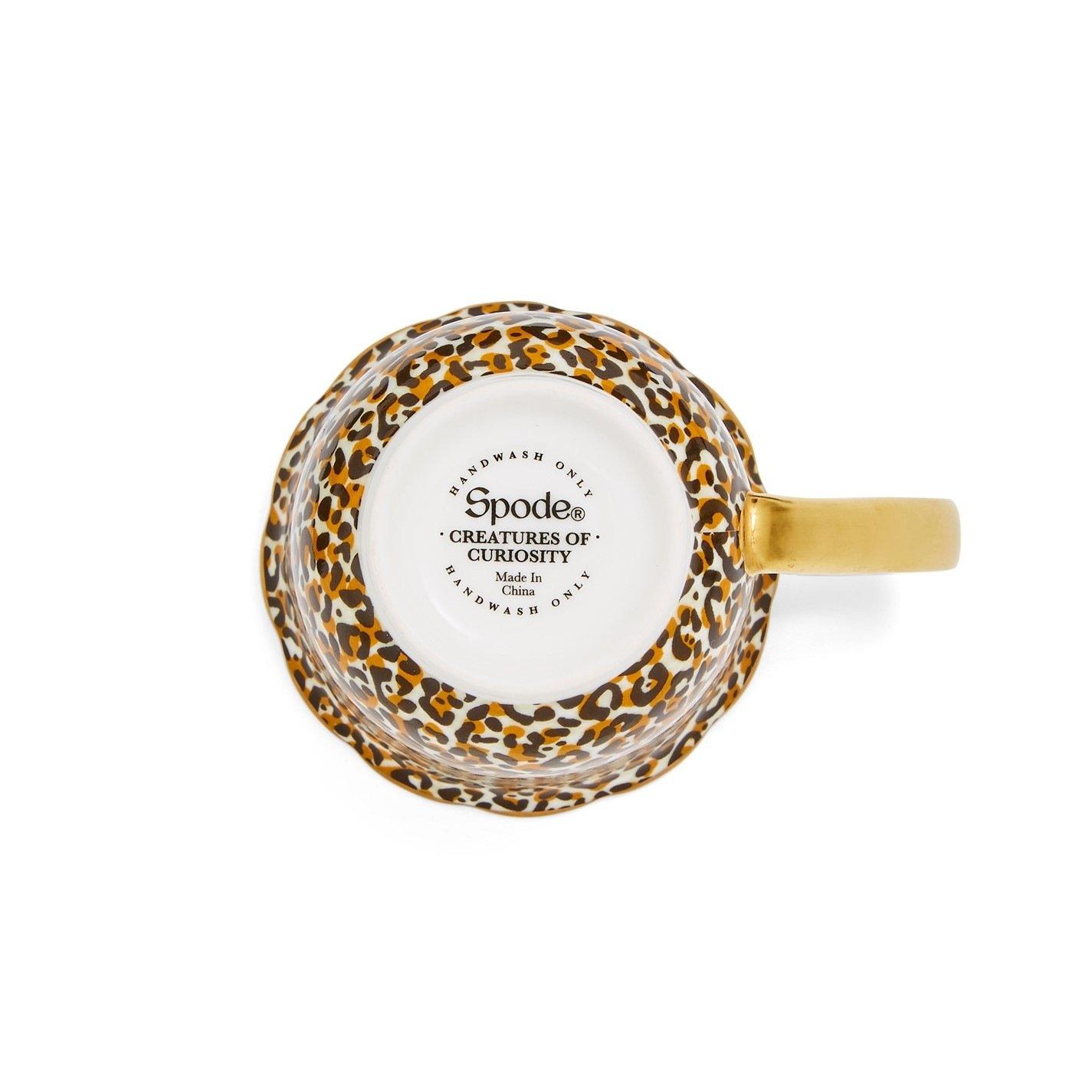 Multi - Spode Creatures of Curiosity - Creatures of Curiosity Leopard Print Mug - 5