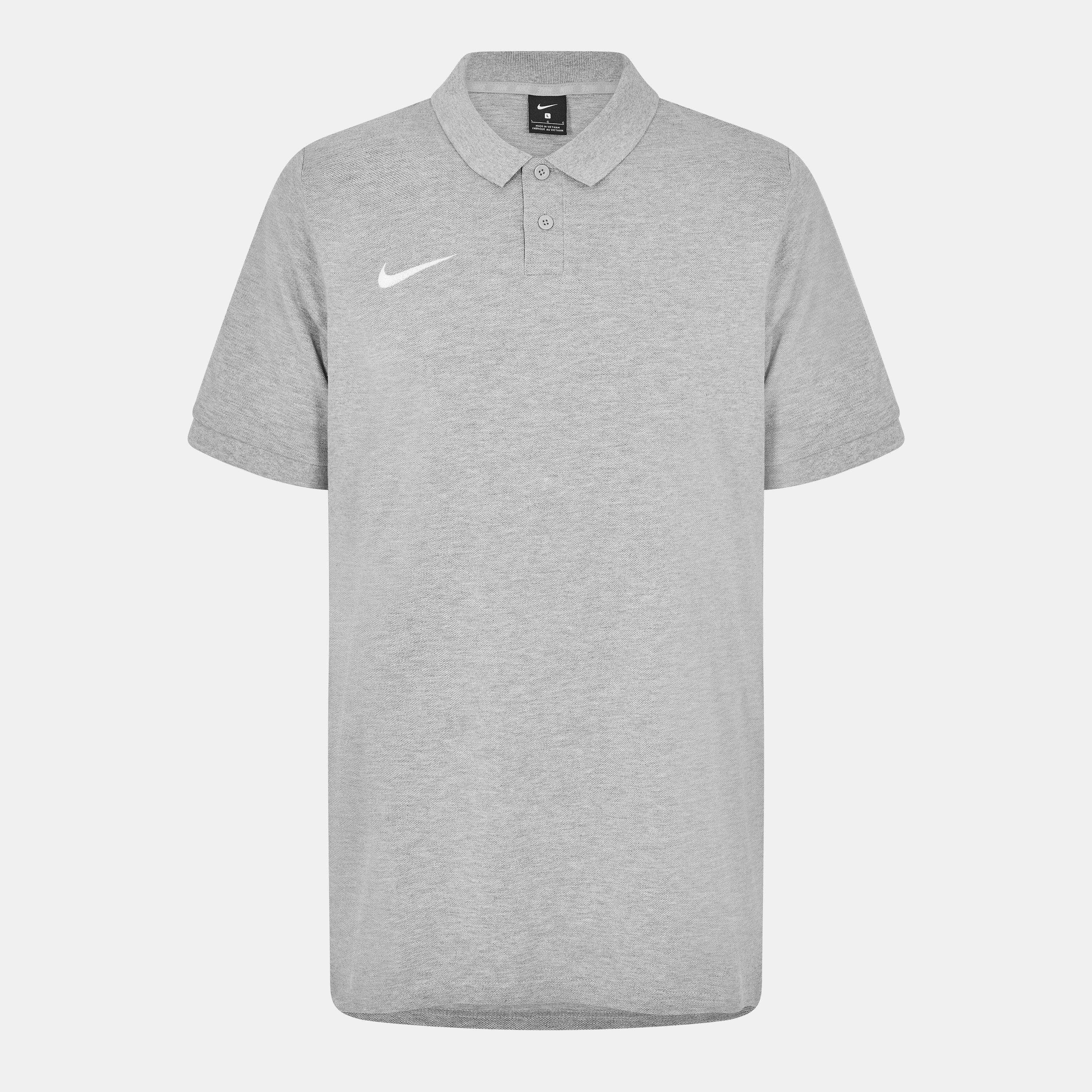 Nike Men's Short Sleeve Performance Polo Shirt - Dk Grey Heathr - S