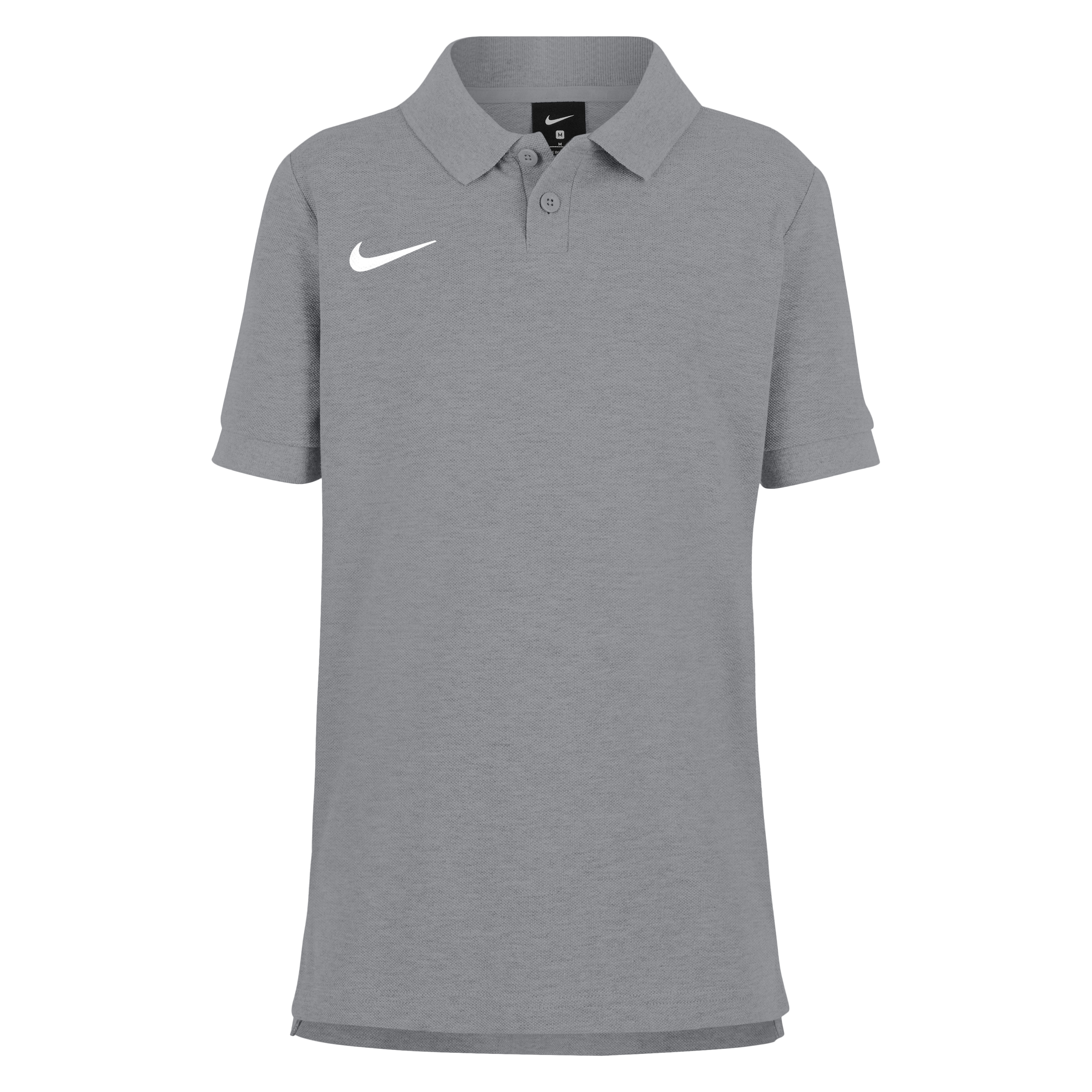 Dk Grey Heathr - Nike - Kids' Short Sleeve Performance Polo Shirt - 2