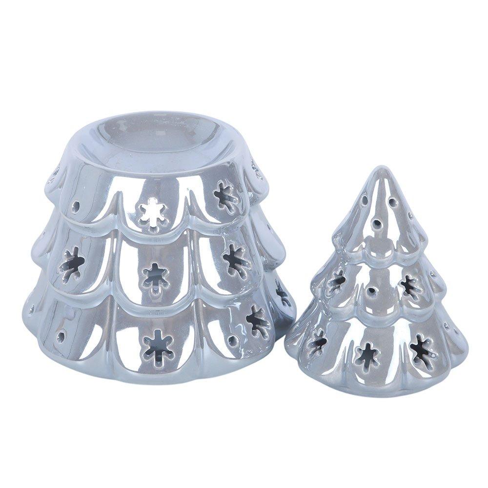 White - Something Different - Silver Fir Tree Oil Burner - 4