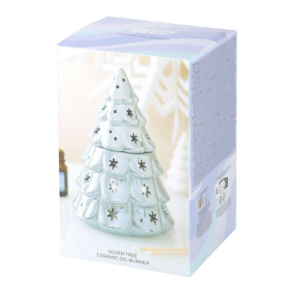 White - Something Different - Silver Fir Tree Oil Burner - 7