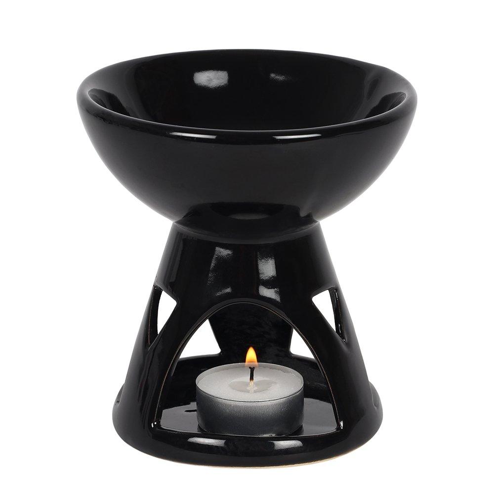 Black - Something Different - Black Deep Bowl Oil Burner - 2