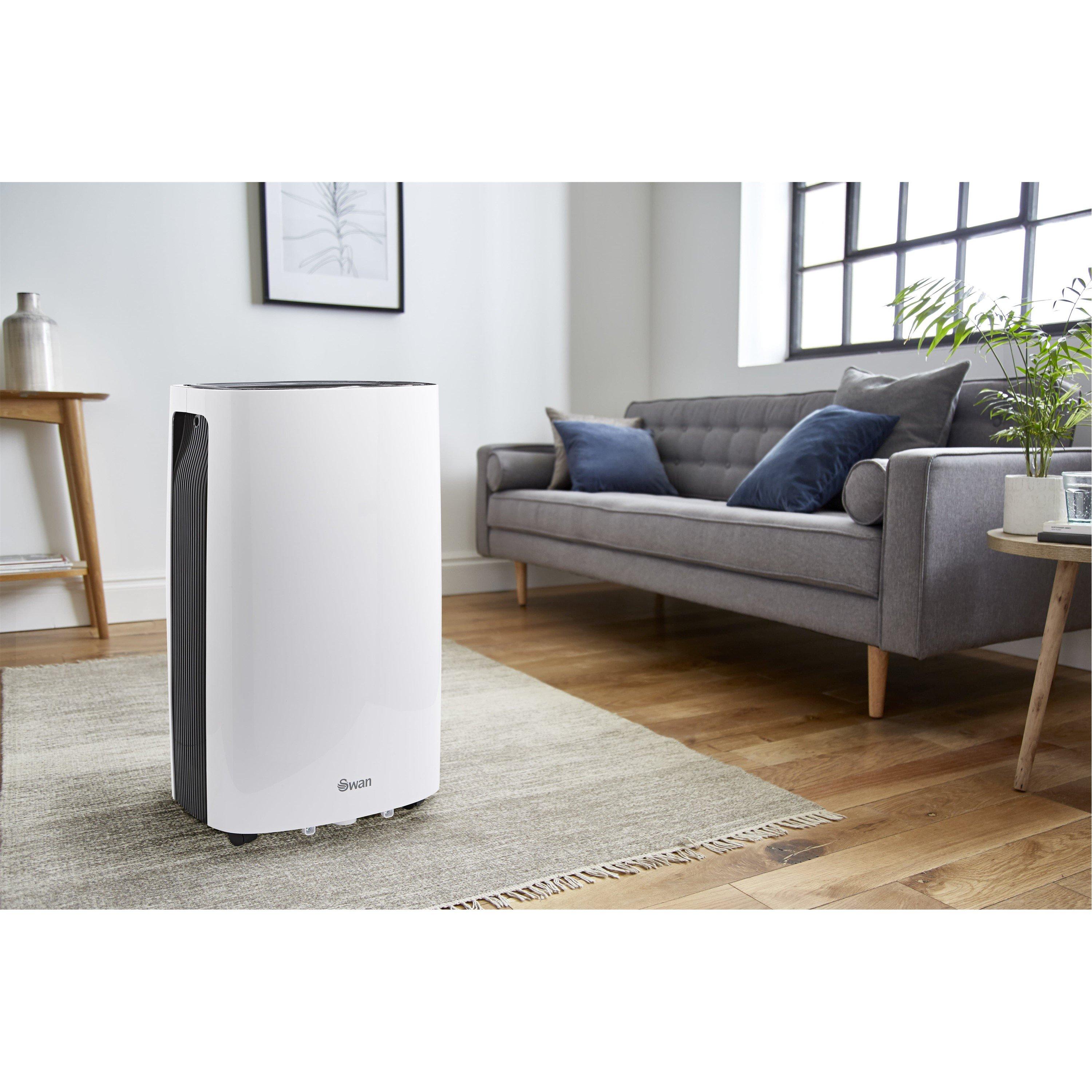 White - Swan - Swan 20 Litre Low Enery Dehumidifier - 2