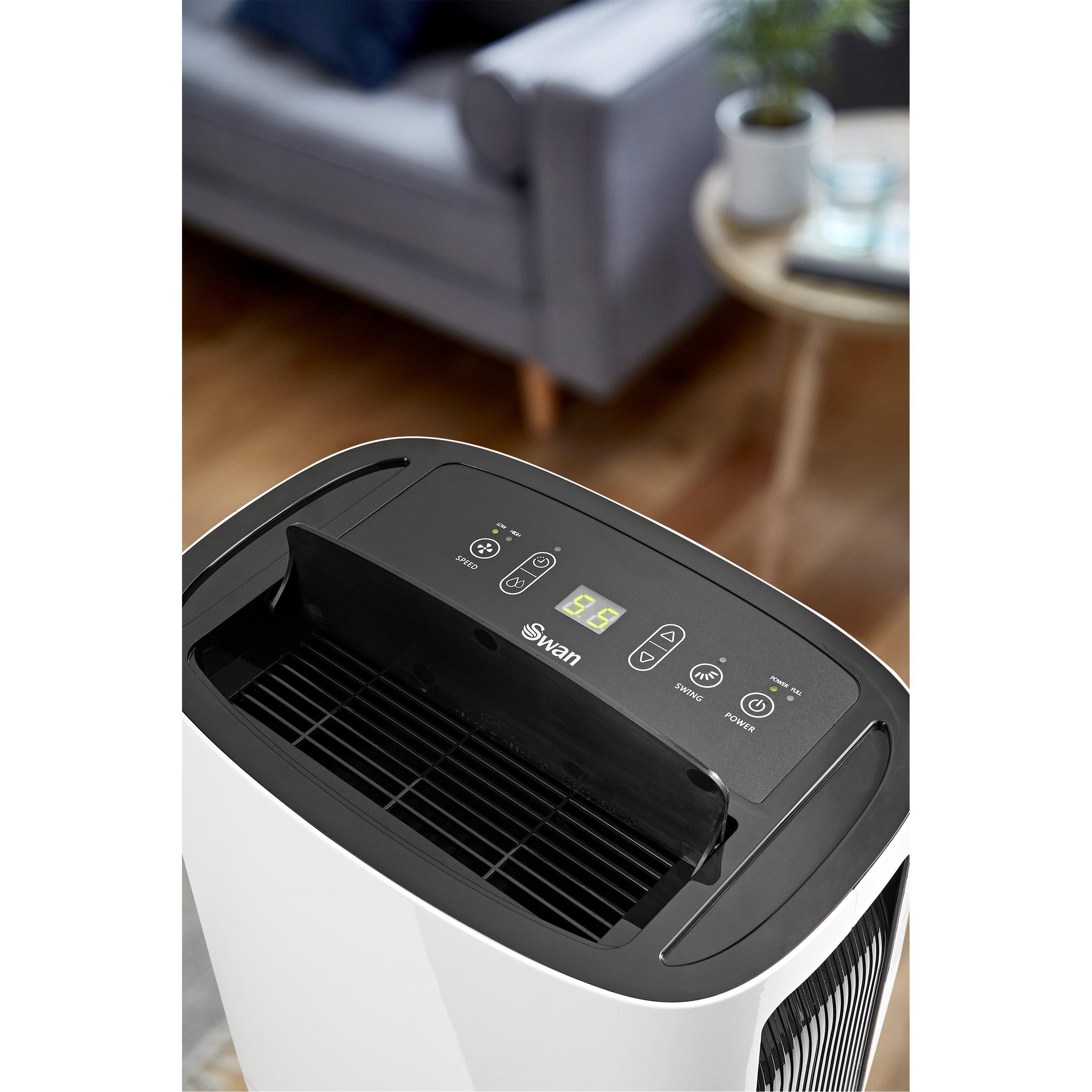 White - Swan - Swan 20 Litre Low Enery Dehumidifier - 6