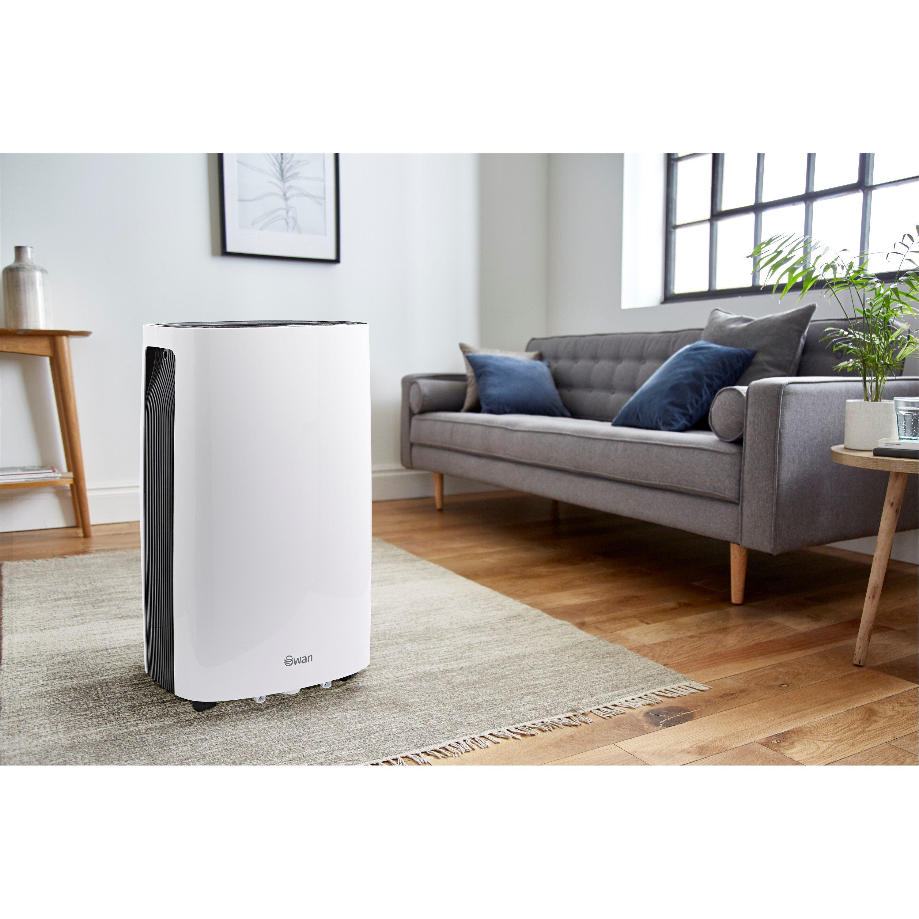 White - Swan - Swan 20 Litre Low Enery Dehumidifier - 7