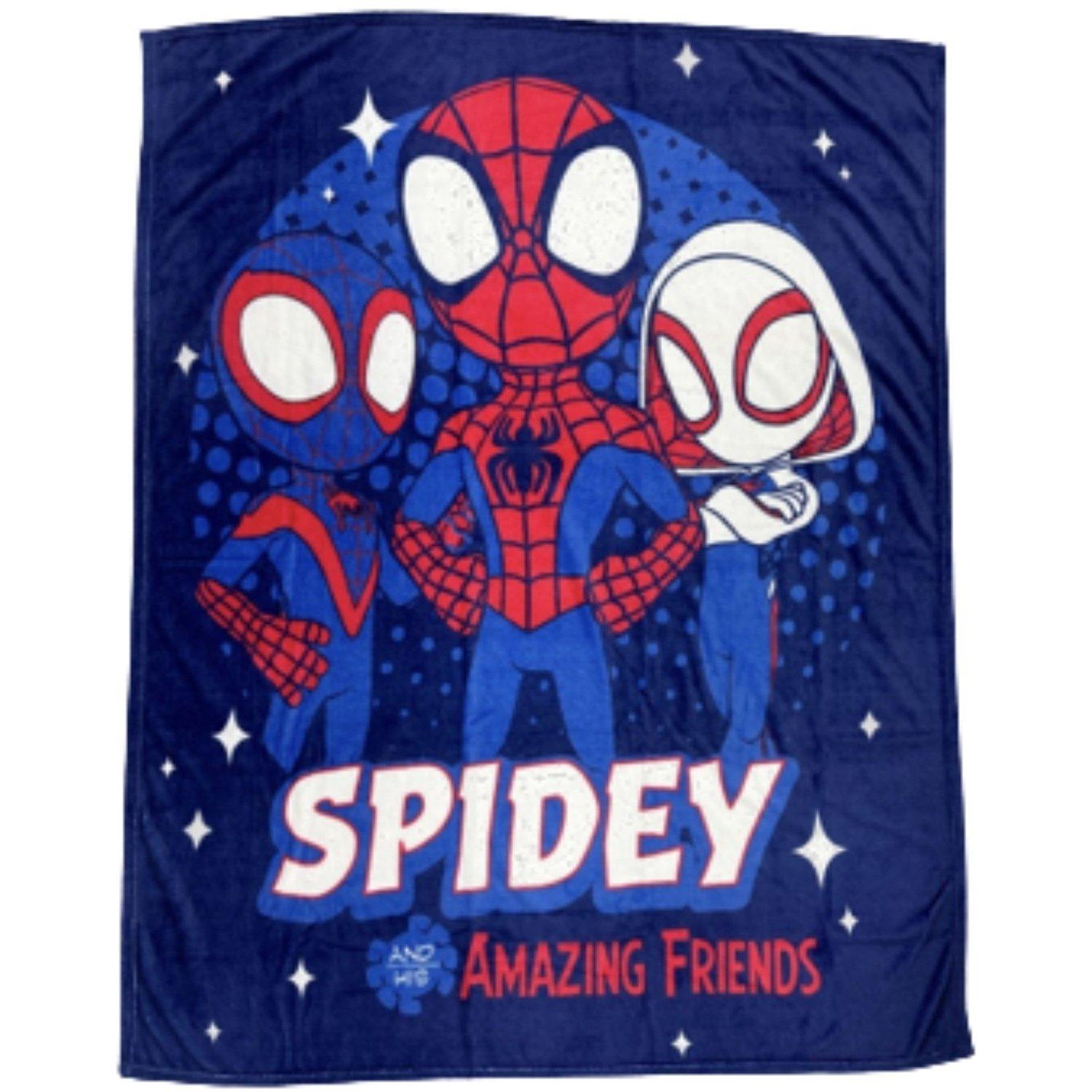 Multi - Spiderman - Spidey Ultra-Soft Blanket - 120 x 150 cm