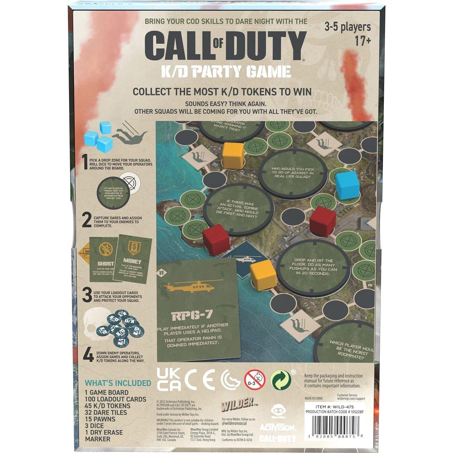 Merchandise - Call of Duty - K/D Party Game - 2