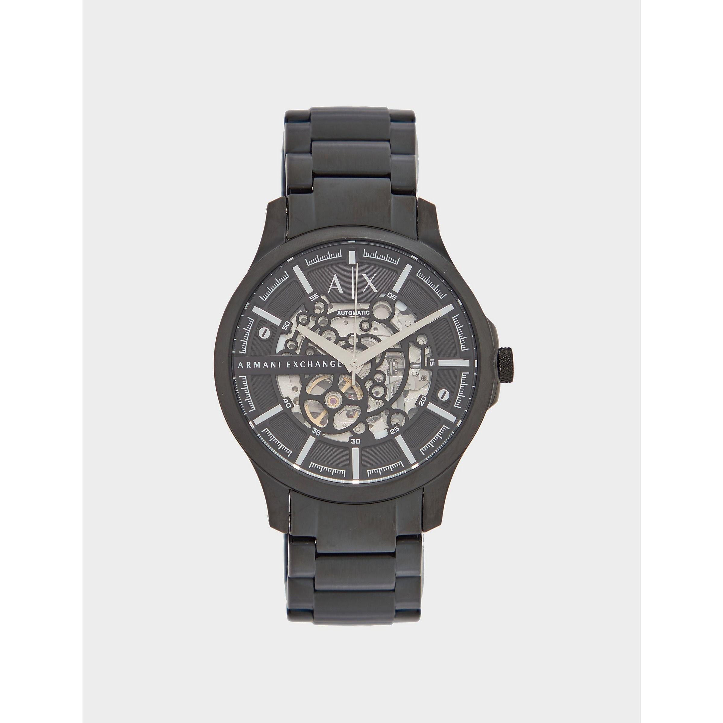 Armani Exchange Automatic Skeleton Watch