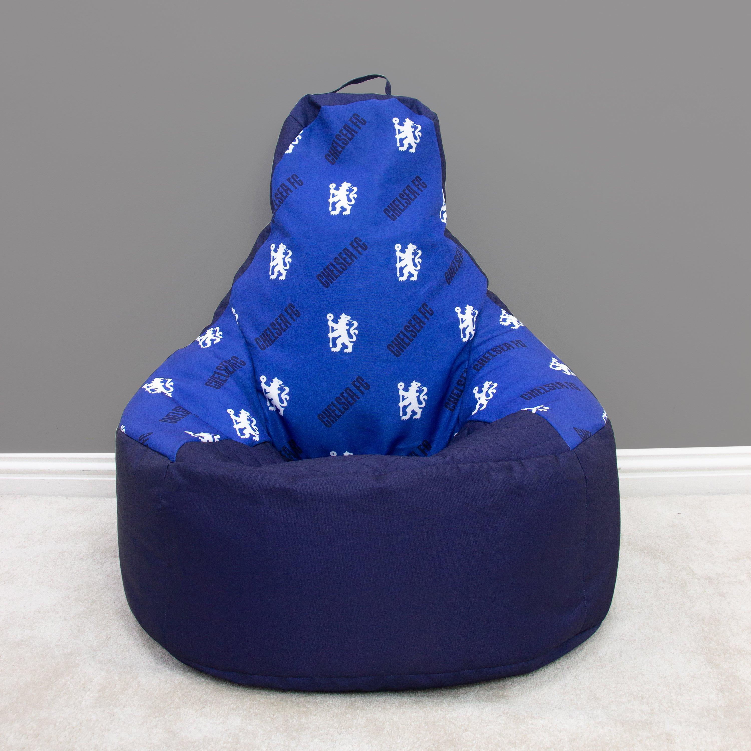 Multi - Team - Chelsea Blueday Rocker Bean Chair - 2
