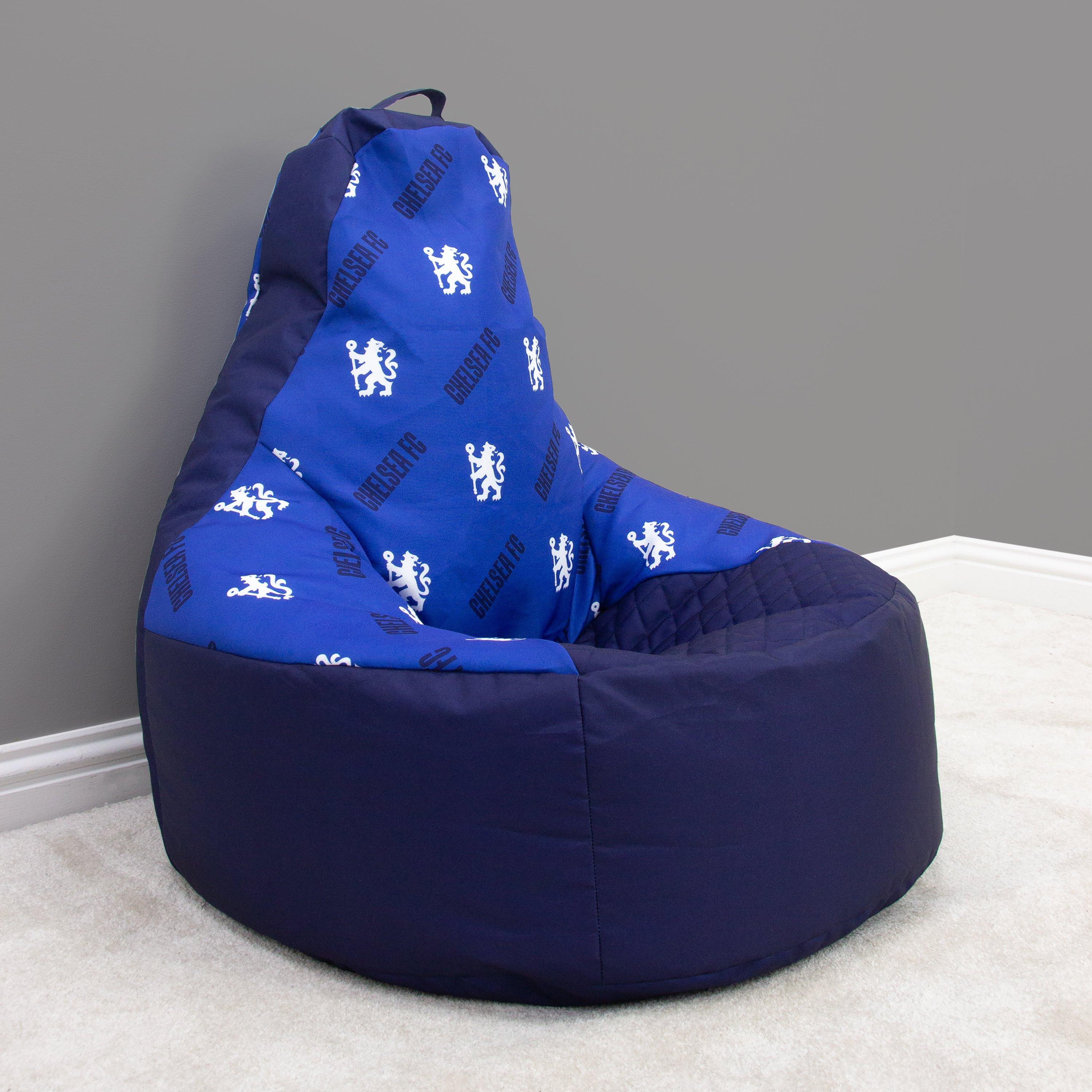 Multi - Team - Chelsea Blueday Rocker Bean Chair - 3