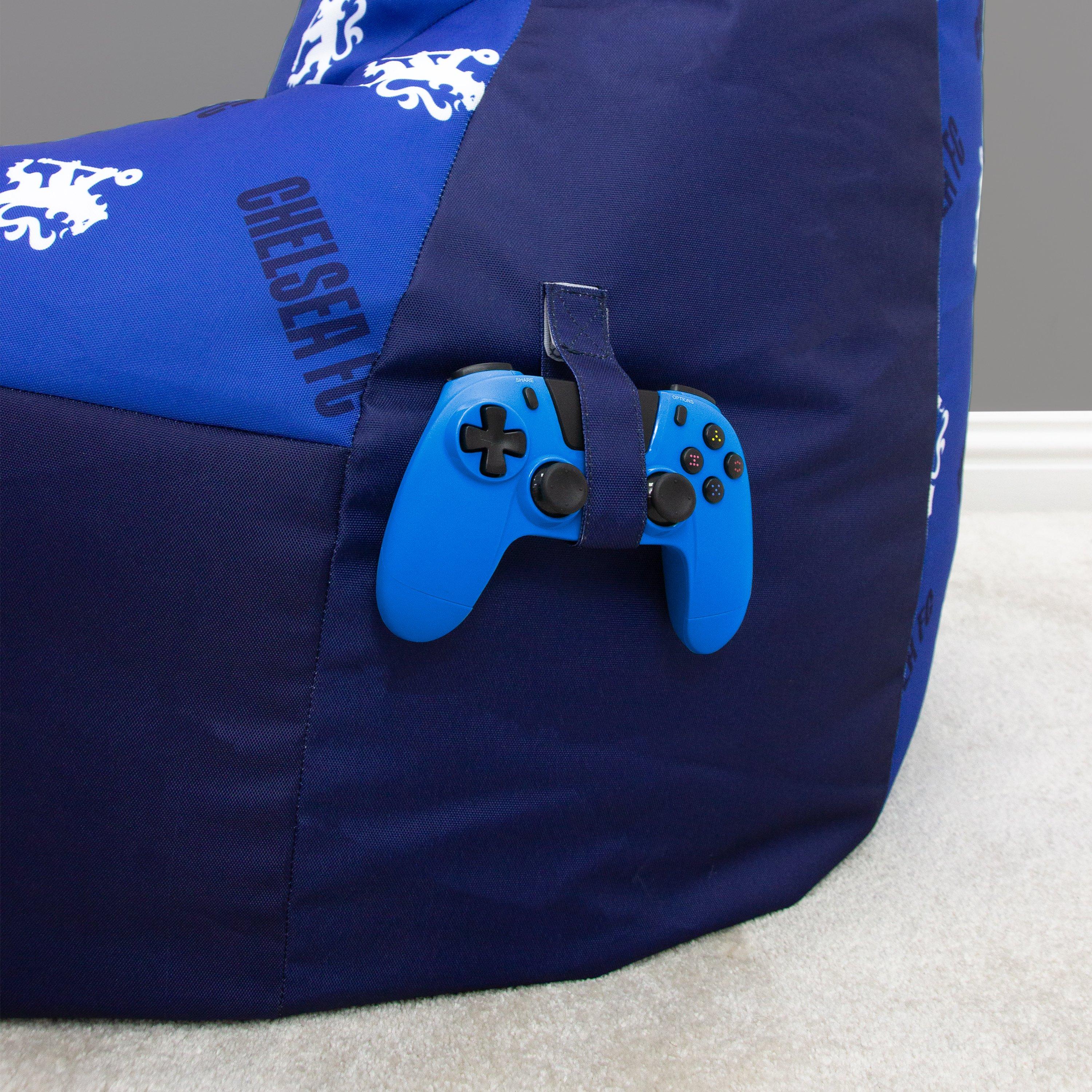 Multi - Team - Chelsea Blueday Rocker Bean Chair - 7