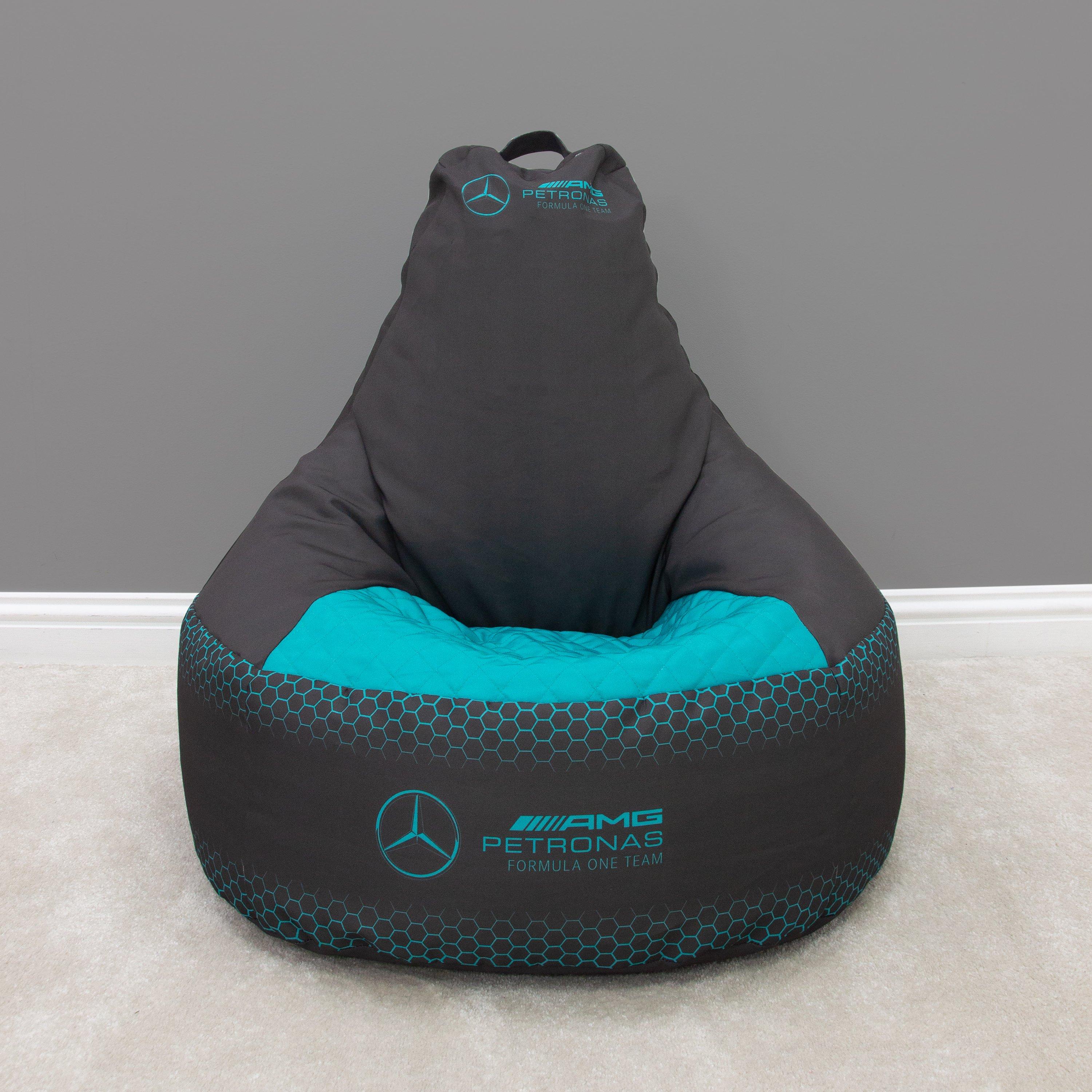 Multi - Mercedes - Hexagon Bean Bag Chair - 2
