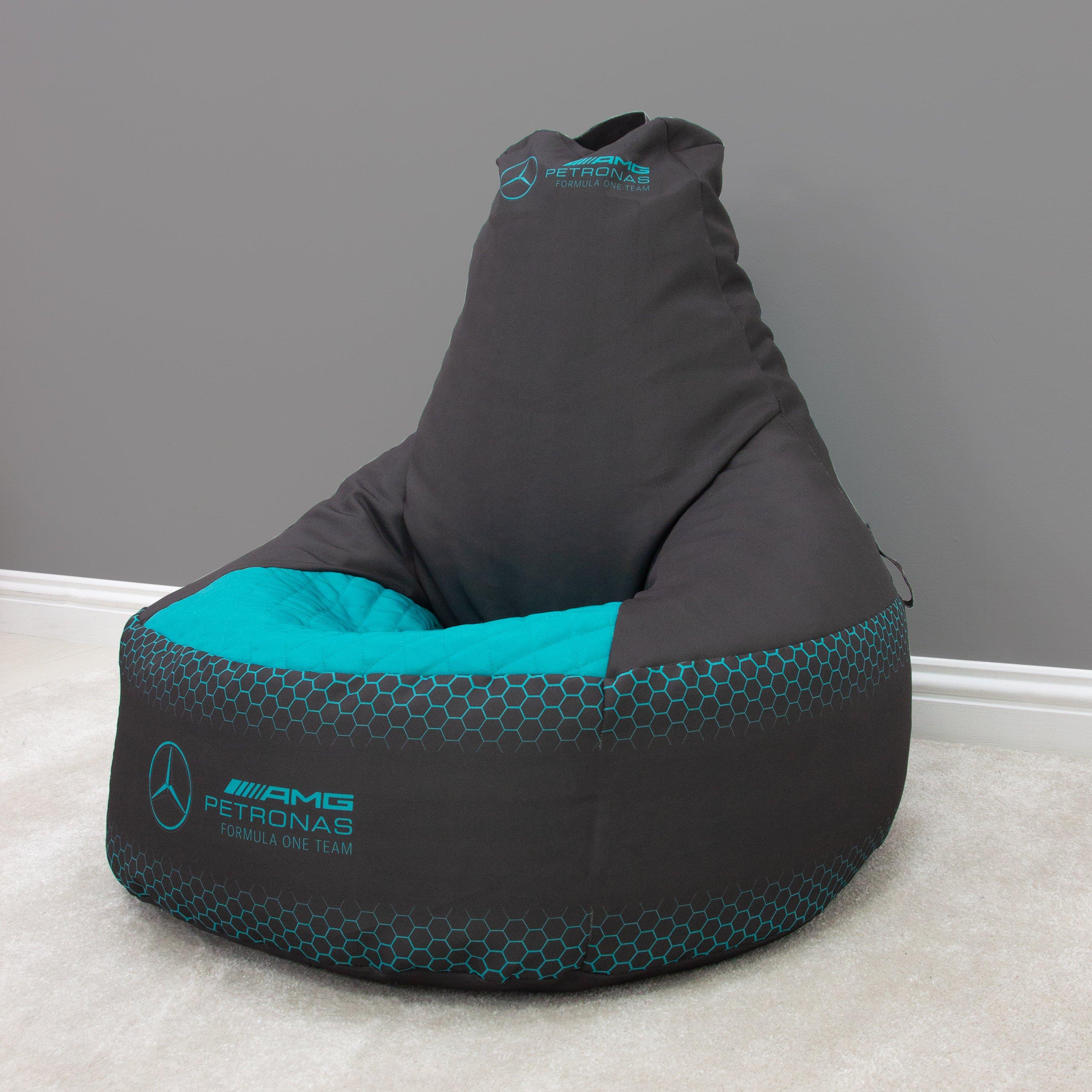 Multi - Mercedes - Hexagon Bean Bag Chair - 4