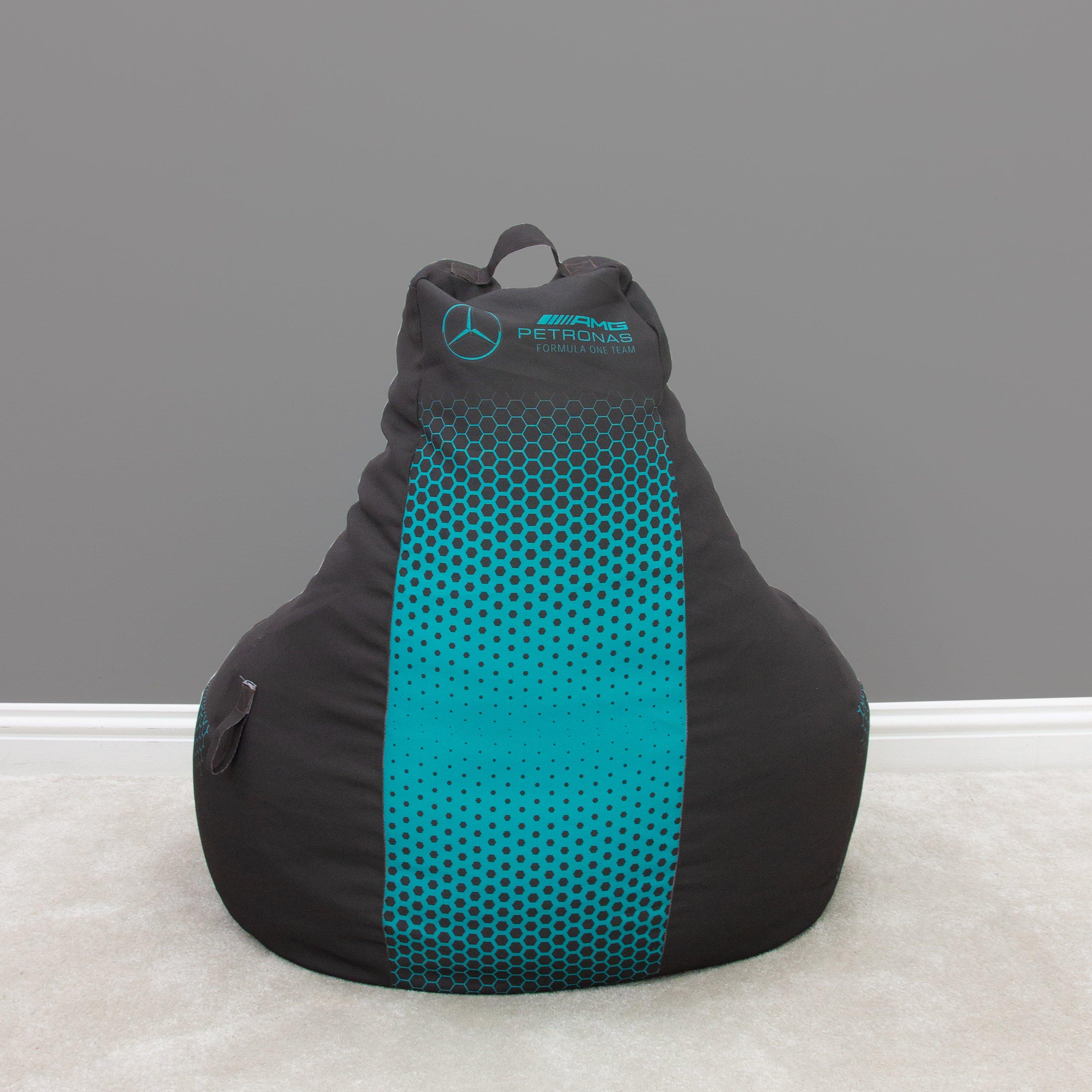 Multi - Mercedes - Hexagon Bean Bag Chair - 5