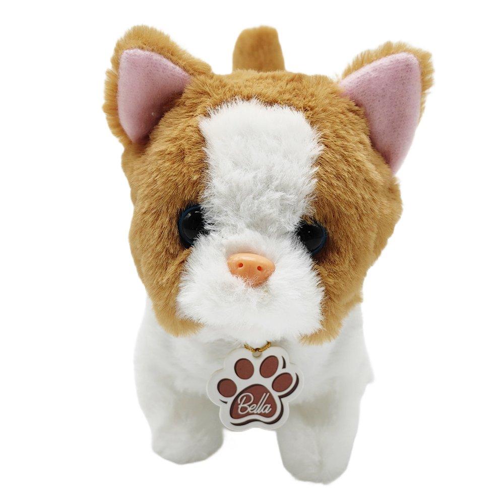 Multi - Pugs at Play - Bella Interactive Walking Cat Plush Toy - 11