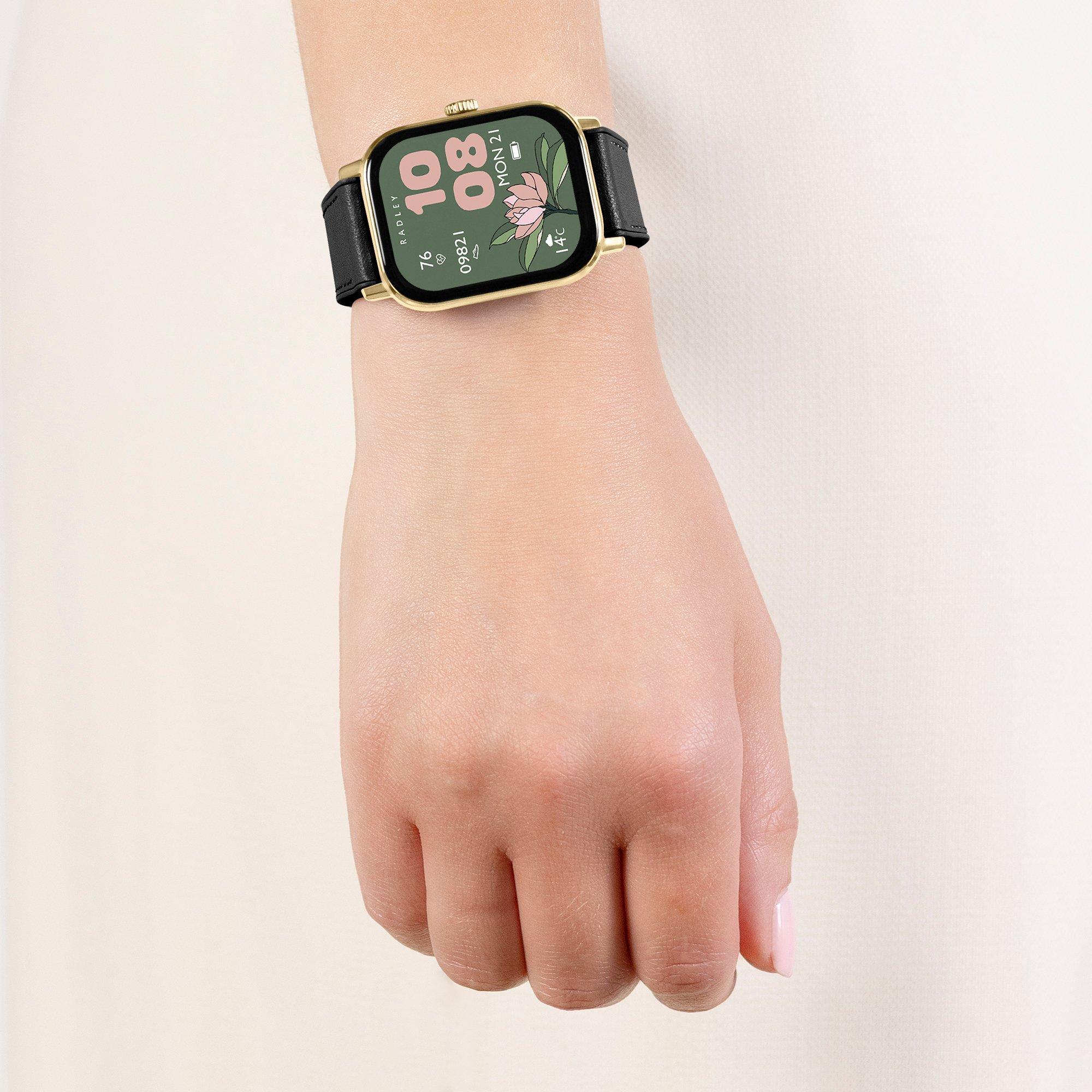 Black - Radley - Radley Series 56 Black Smart Watch - 2