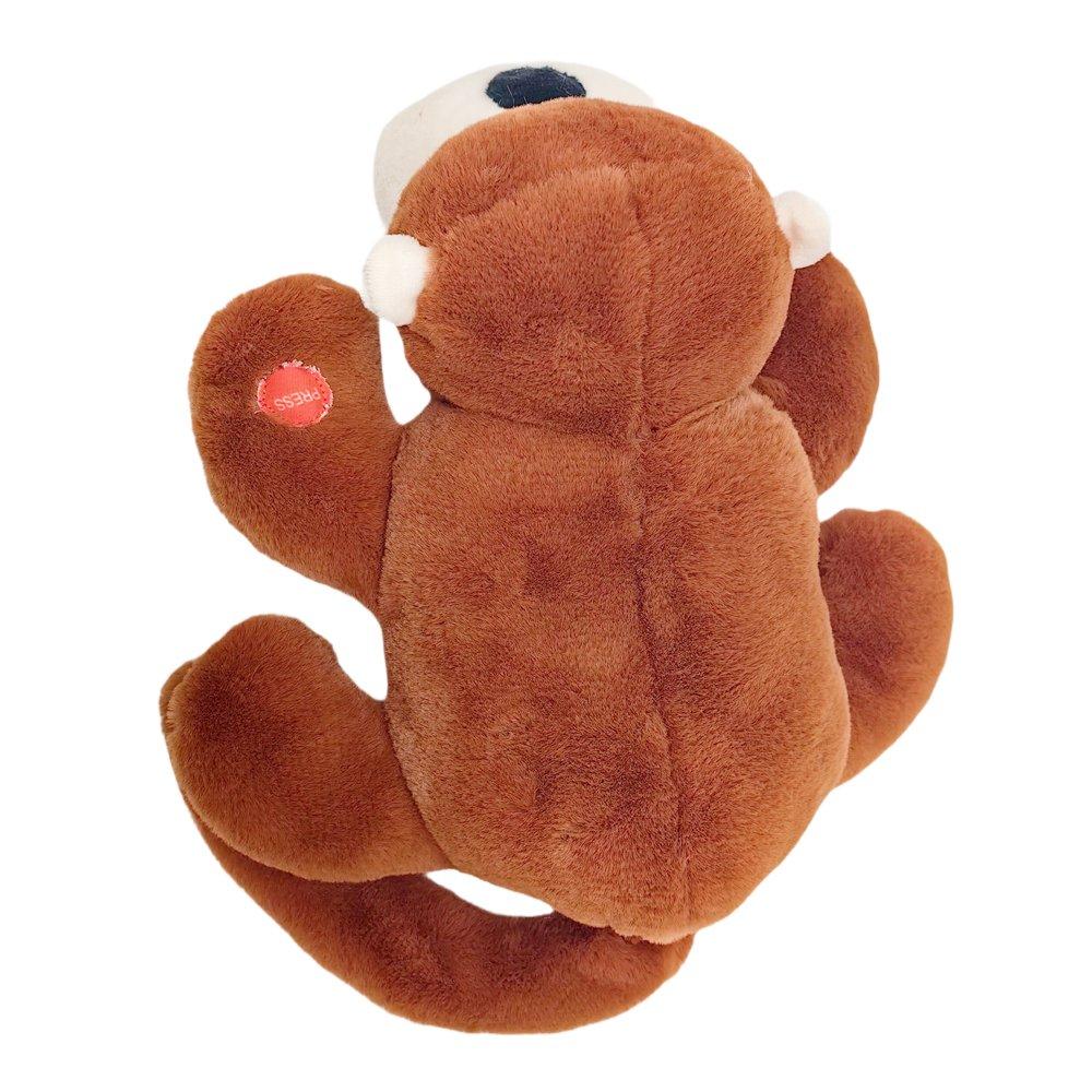 Multi - Pugs at Play - Eddie Roll Over Monkey Interactive Plush Toy - 6