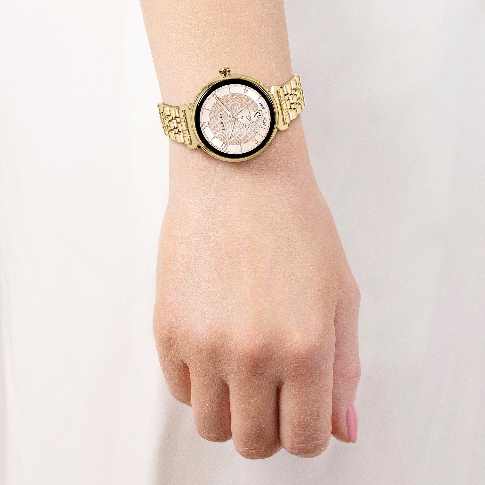 Gold - Radley - Radley Series 48 AMOLED Smart Watch - 3
