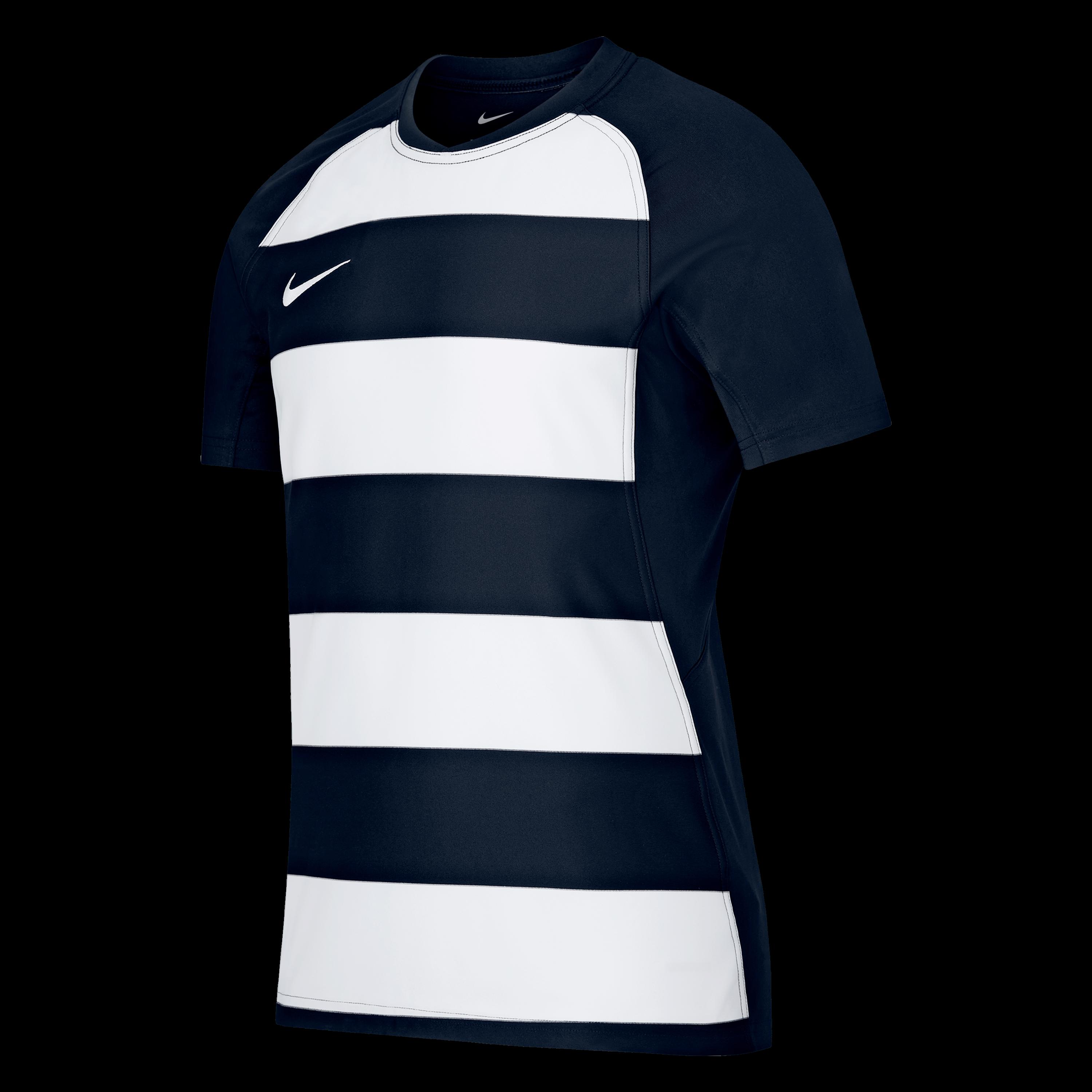Nike Men's Short Sleeve Performance T-Shirt - Obsidian/White - L