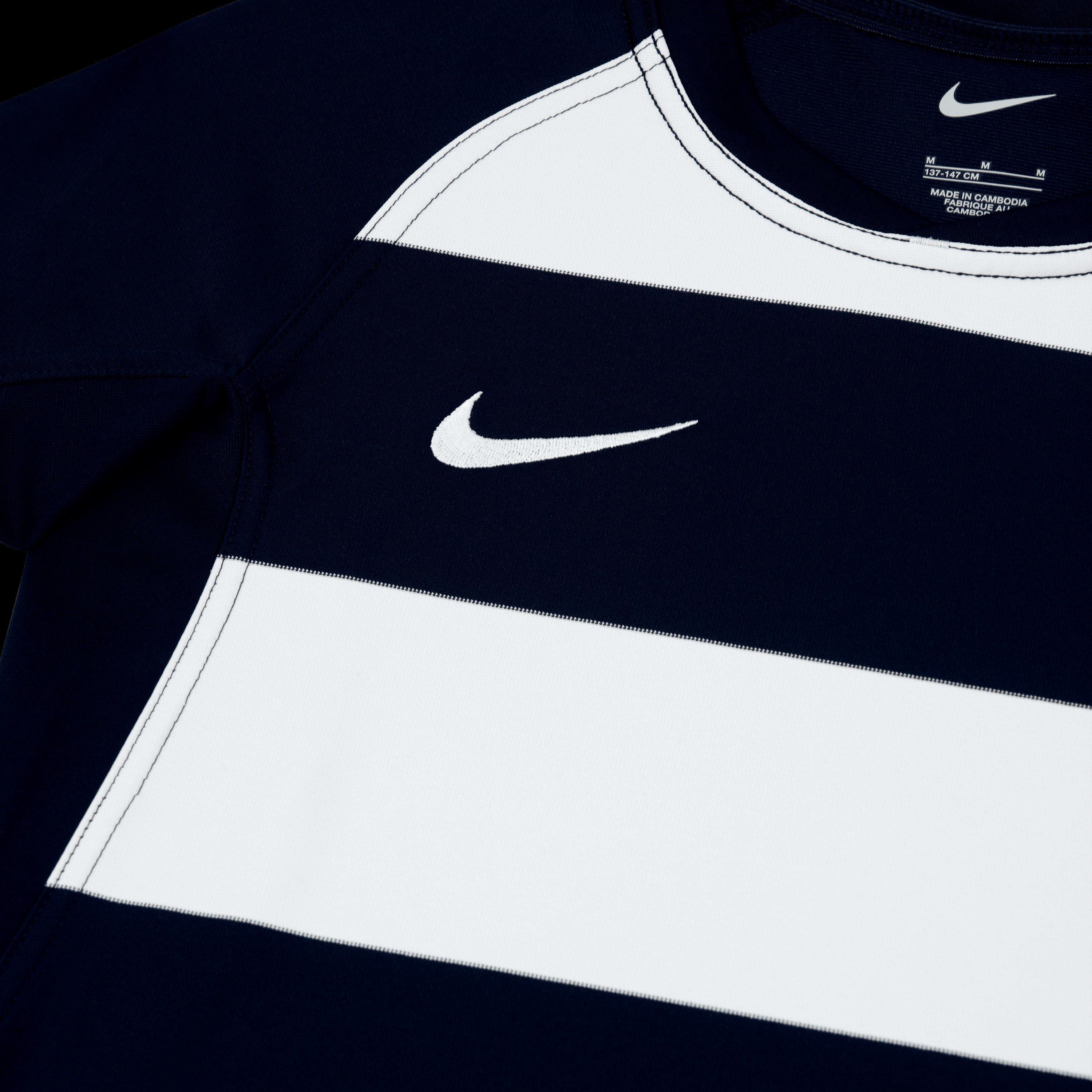 Obsidian/Weiß - Nike - Unisex Kids Short Sleeve Performance T-Shirt - 4