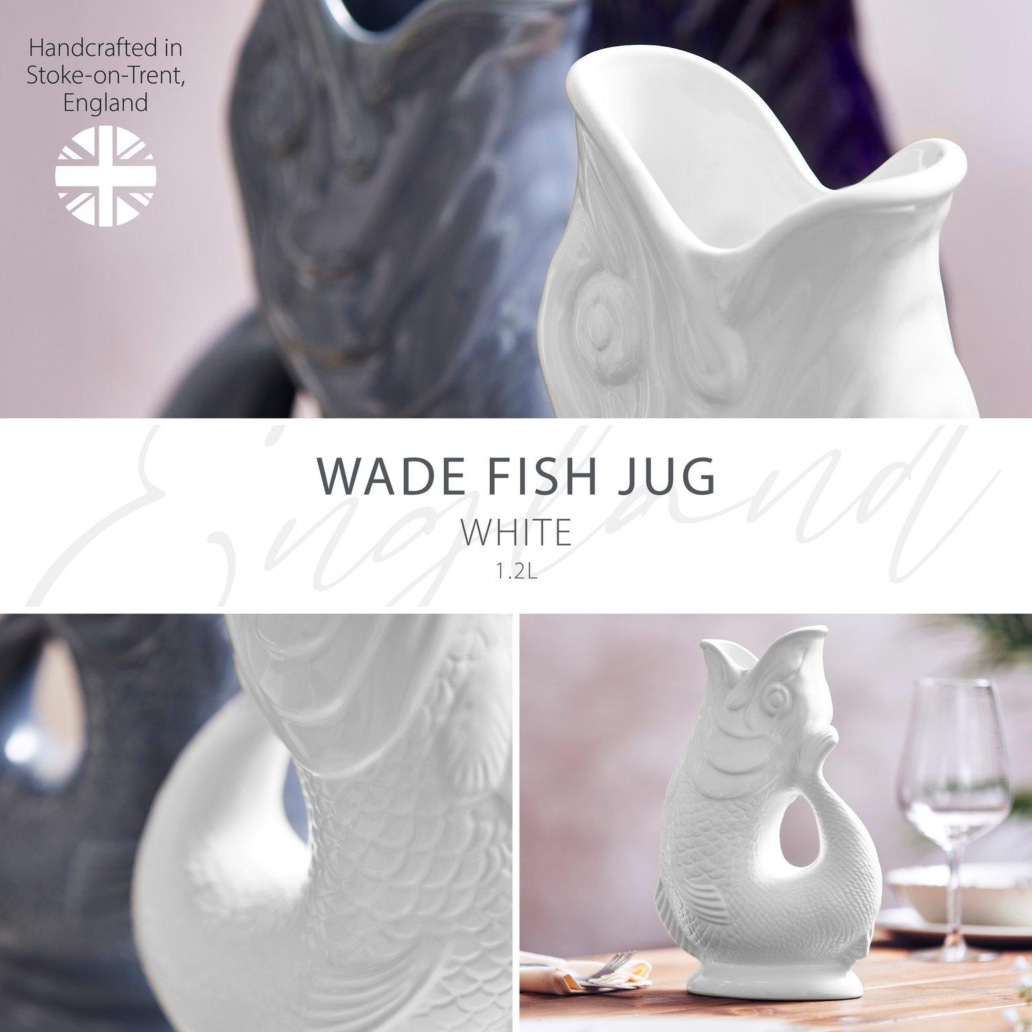 White - WADE - Wade Fish Jug 1.2L - White - 2