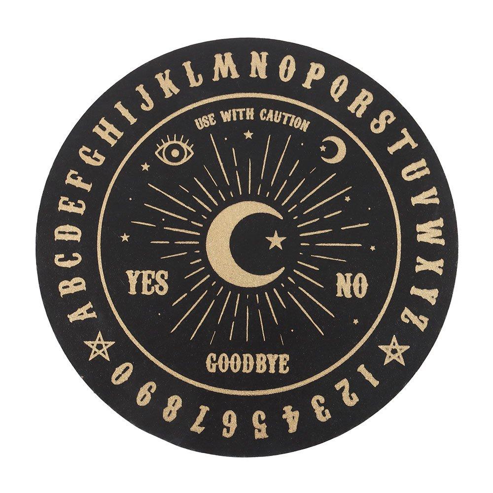 Multi - Something Different - Black Talking Board Jewellery Box - 6