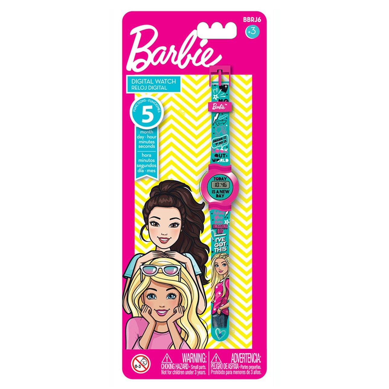 Multi - Barbie - Barbie 5 Function LCD Watch - 1