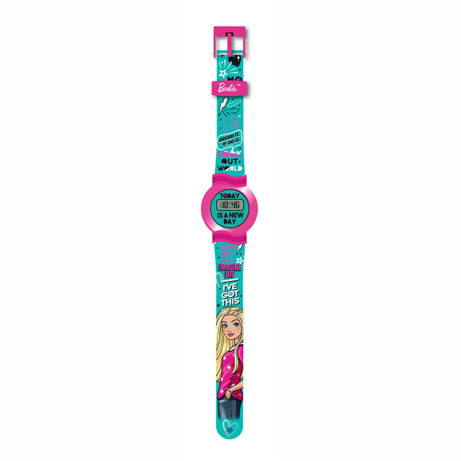 Multi - Barbie - Barbie 5 Function LCD Watch - 2