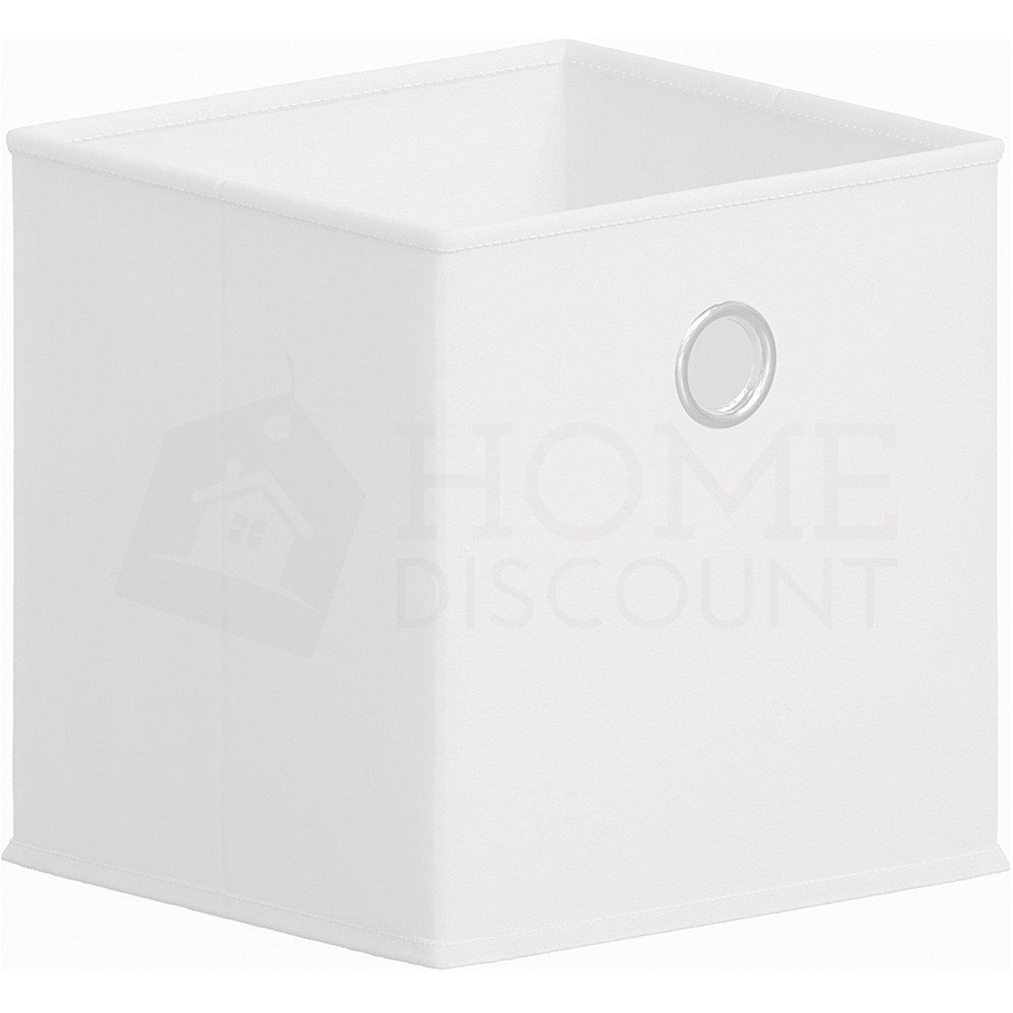 White - Lassic - Vida Designs Durham Cube Storage Basket Set of 3 - 3