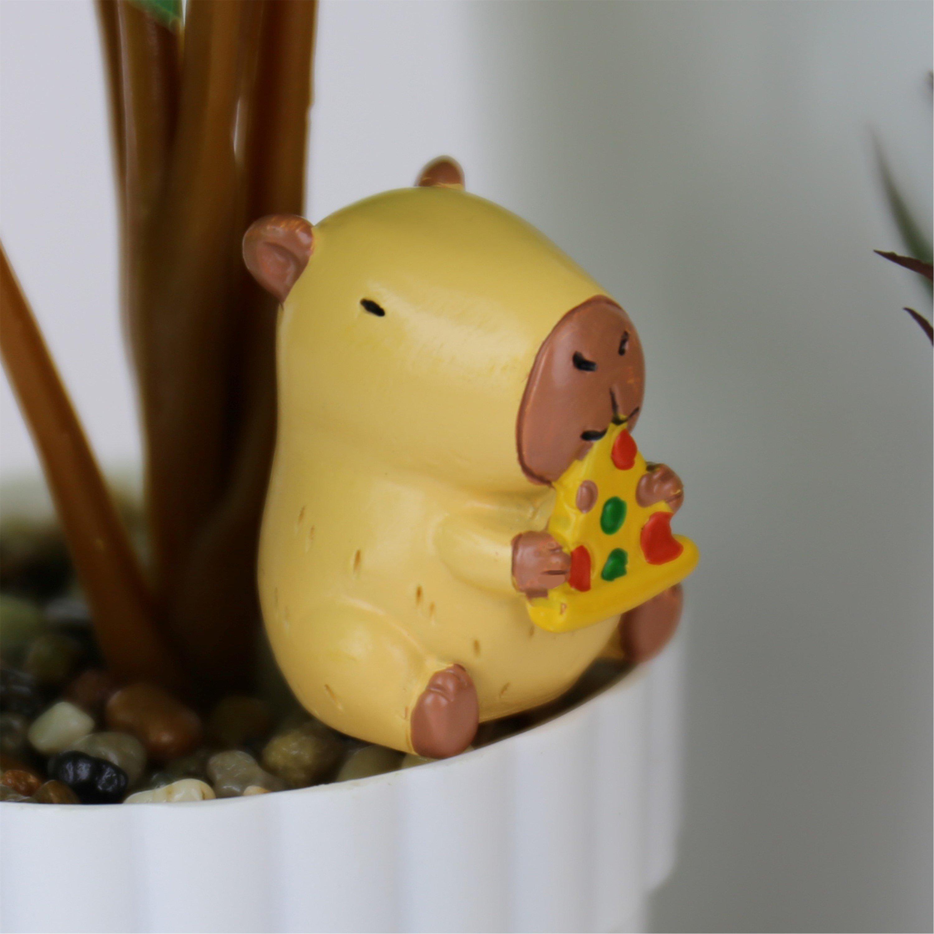 Multi - Gift Republic - Capybara Plant Pot Markers - Set of 4 - 4