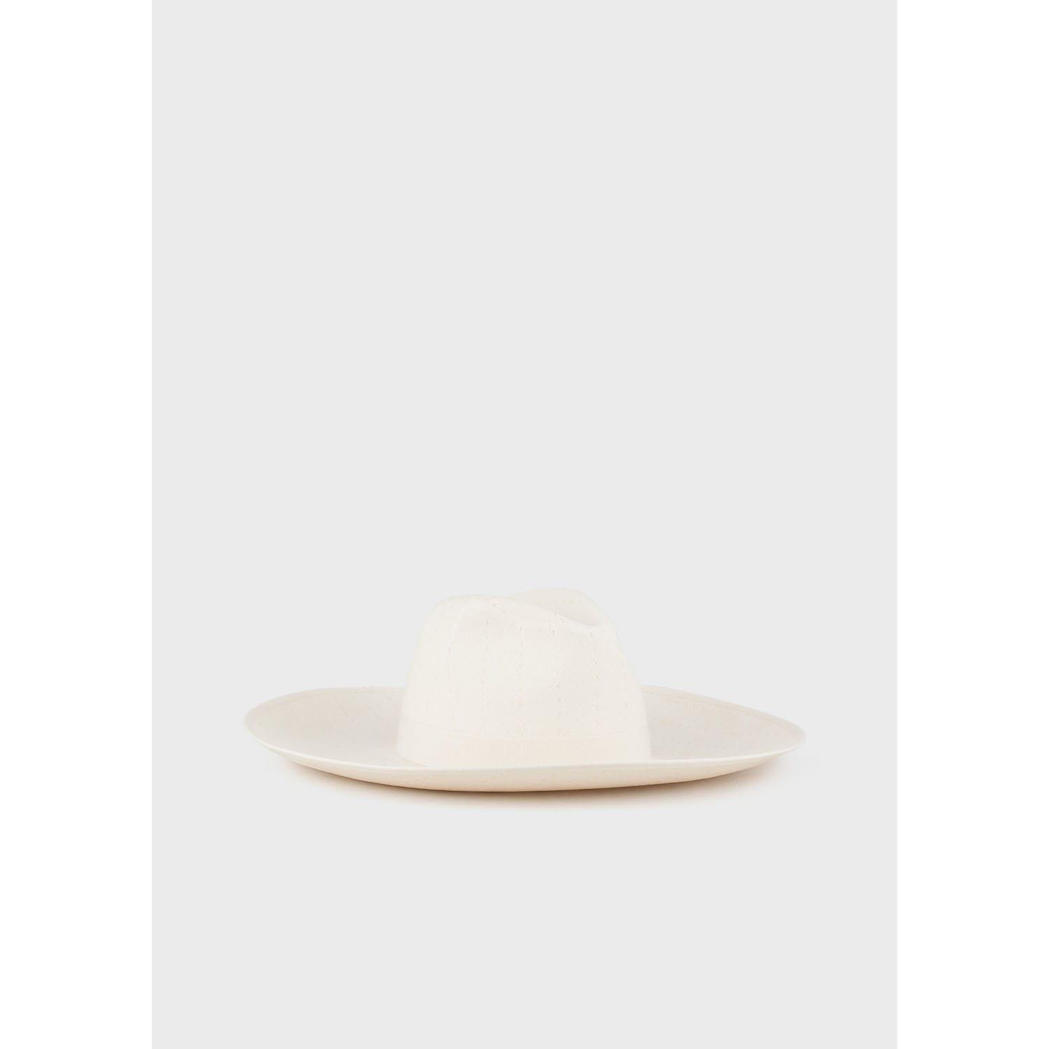 White - Emporio Armani - Straw Hat - 2