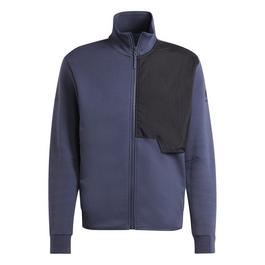 Calvin Daisy Street trucker jacket with pocket detail in neutral colourblock