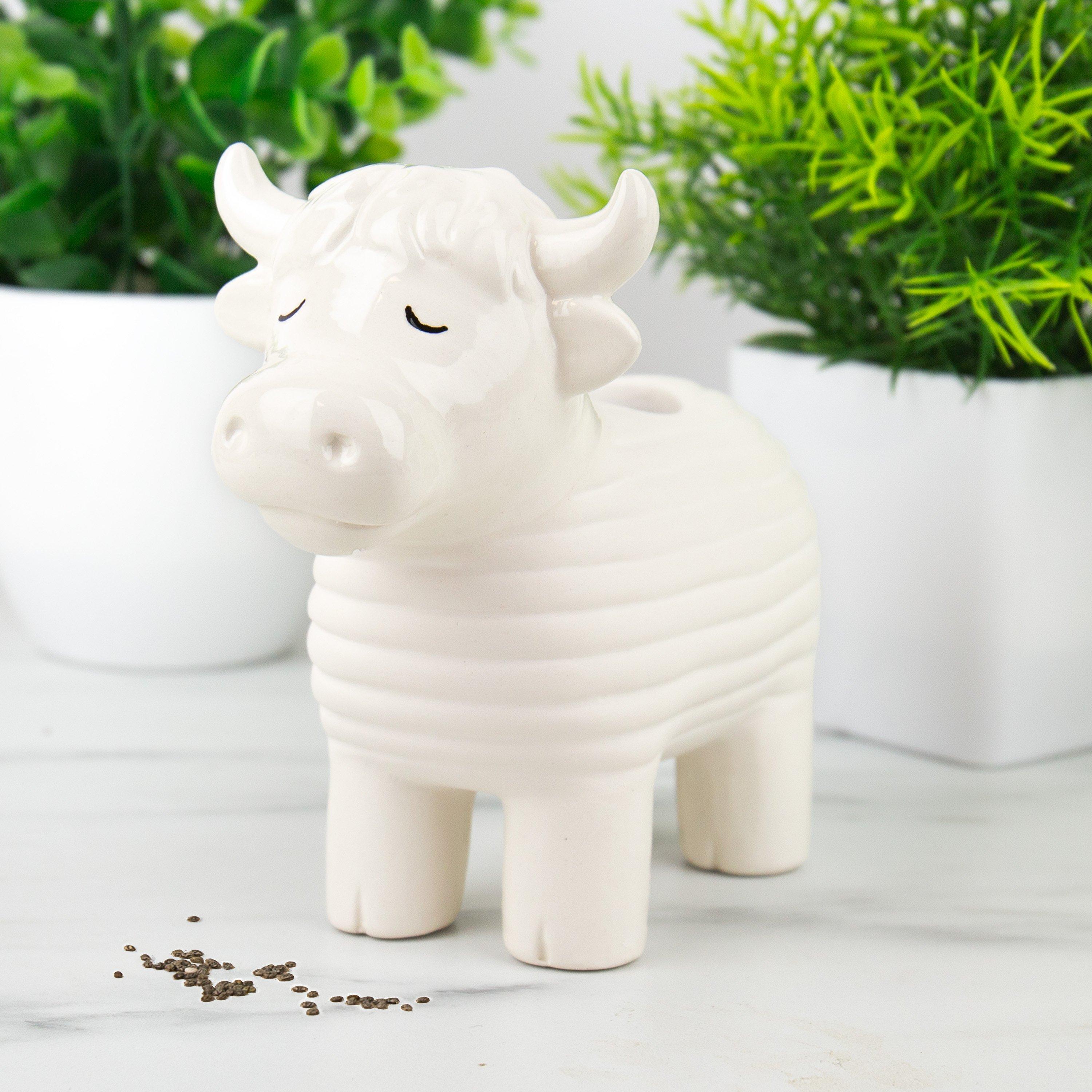 Multi - Gift Republic - Highland Cow Chia Planter - 2