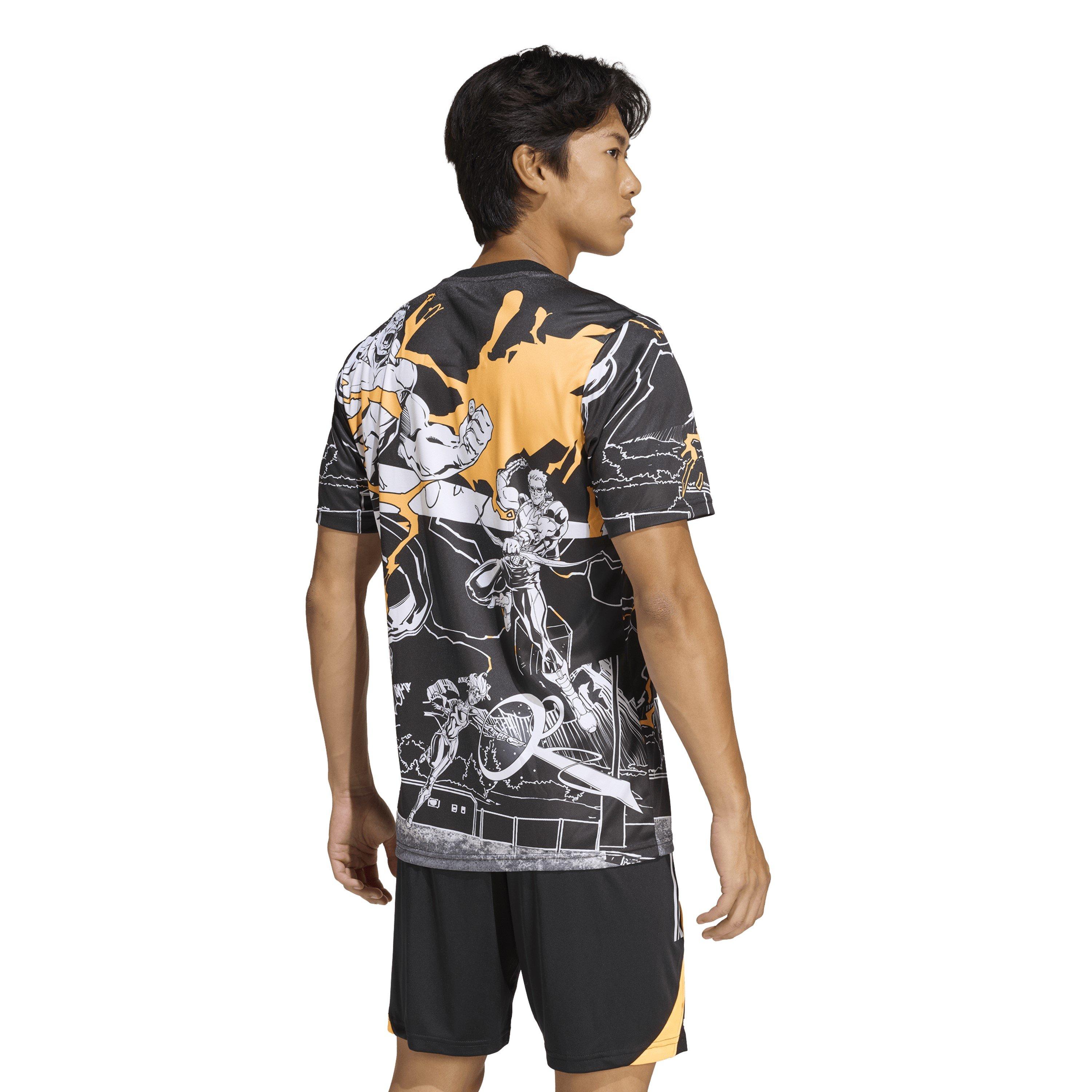 Black - adidas - All Black Marvel Captians Shirt 2025 Adults - 4