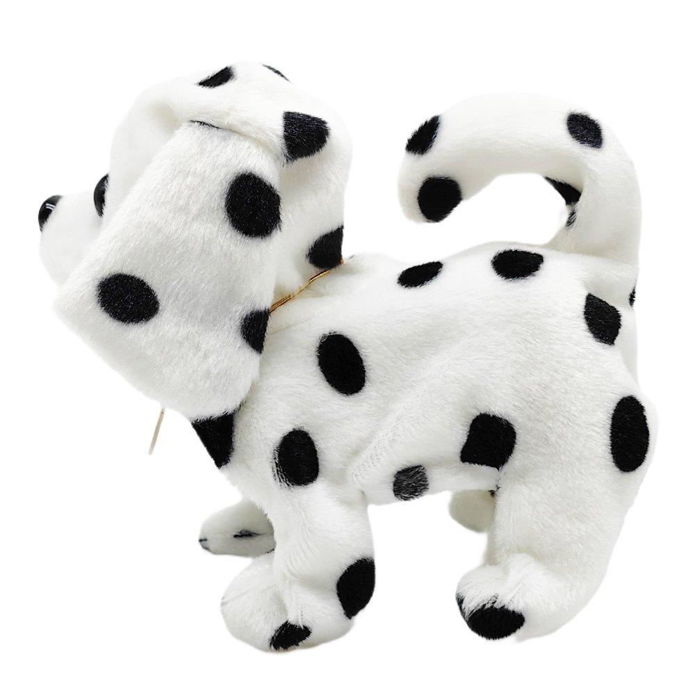 Multi - Pugs at Play - Spotty Interactive Walking Dog Plush Toy - 8
