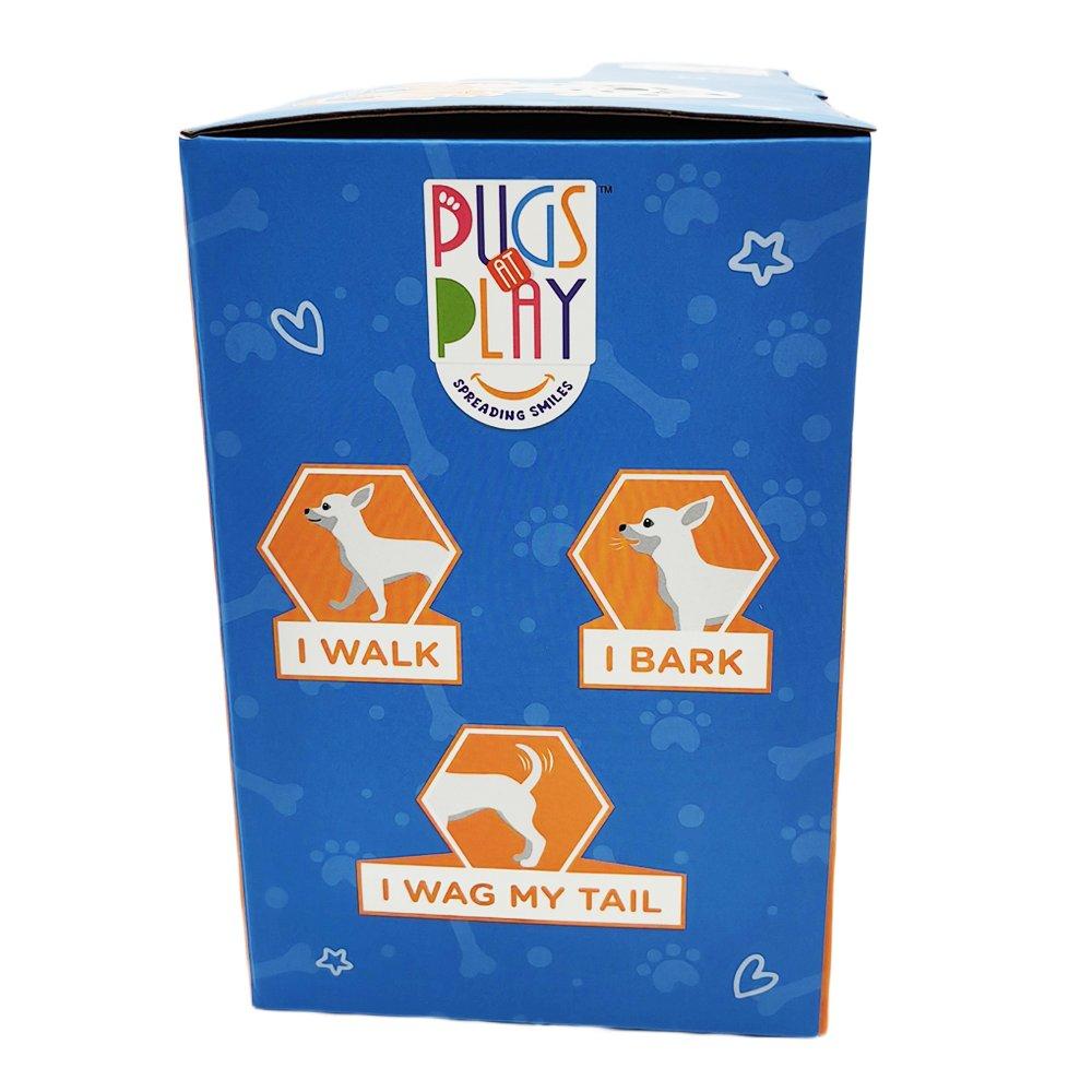 Multi - Pugs at Play - Spotty Interactive Walking Dog Plush Toy - 9