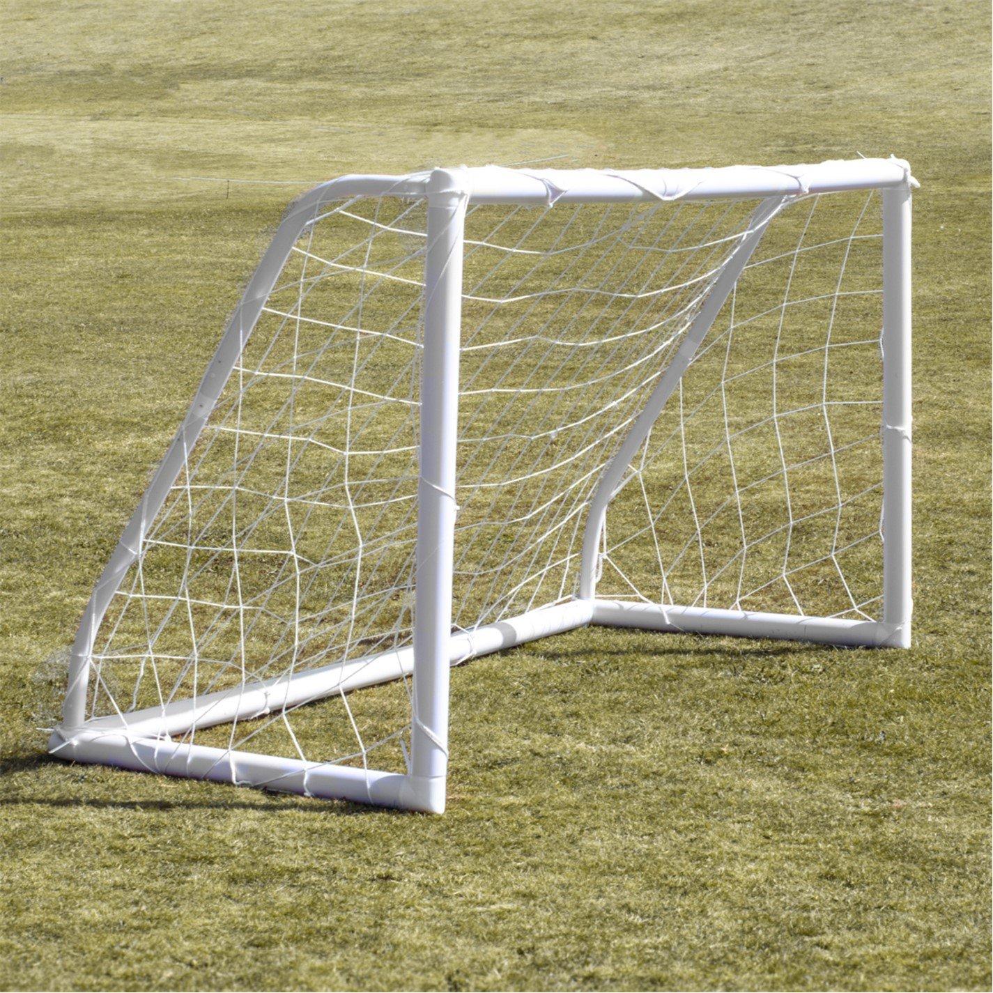 White - Planet Direct - M.Y Kids Football Goal 8ft x 4ft - 1