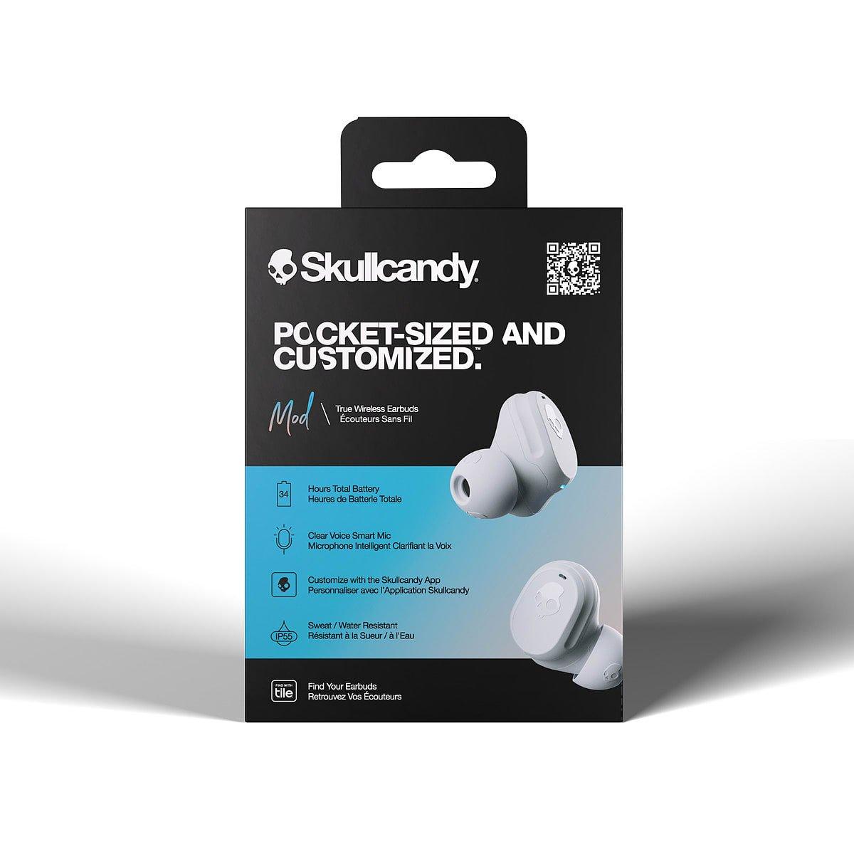 Electrónica - Skullcandy - MOD True Wireless In-Ear Grey/Blue - 8