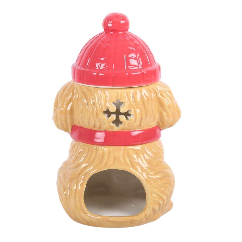 White - Something Different - Winter Puppy Oil Burner - 5