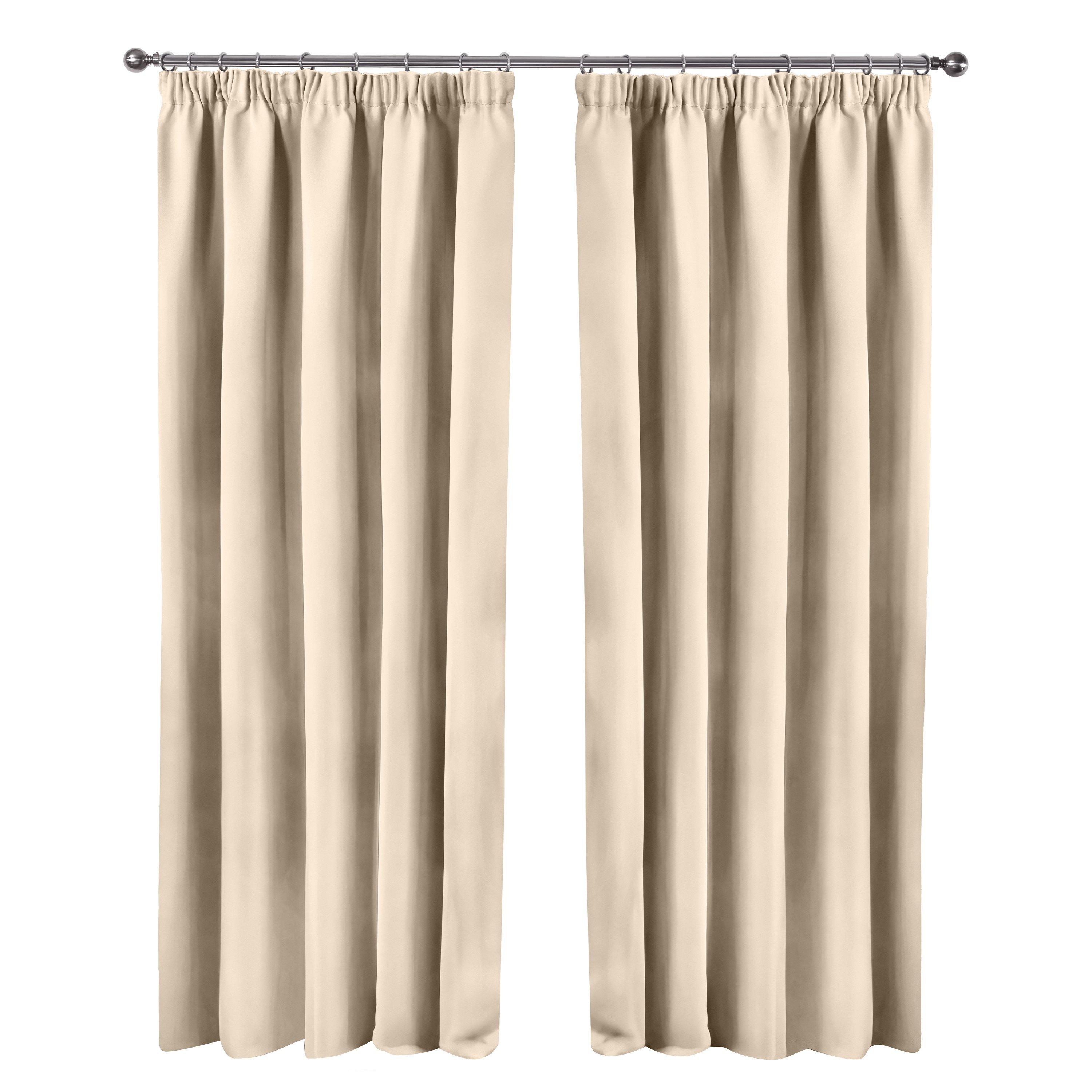 Blackout Curtains Thermal Pencil Pleat Cali