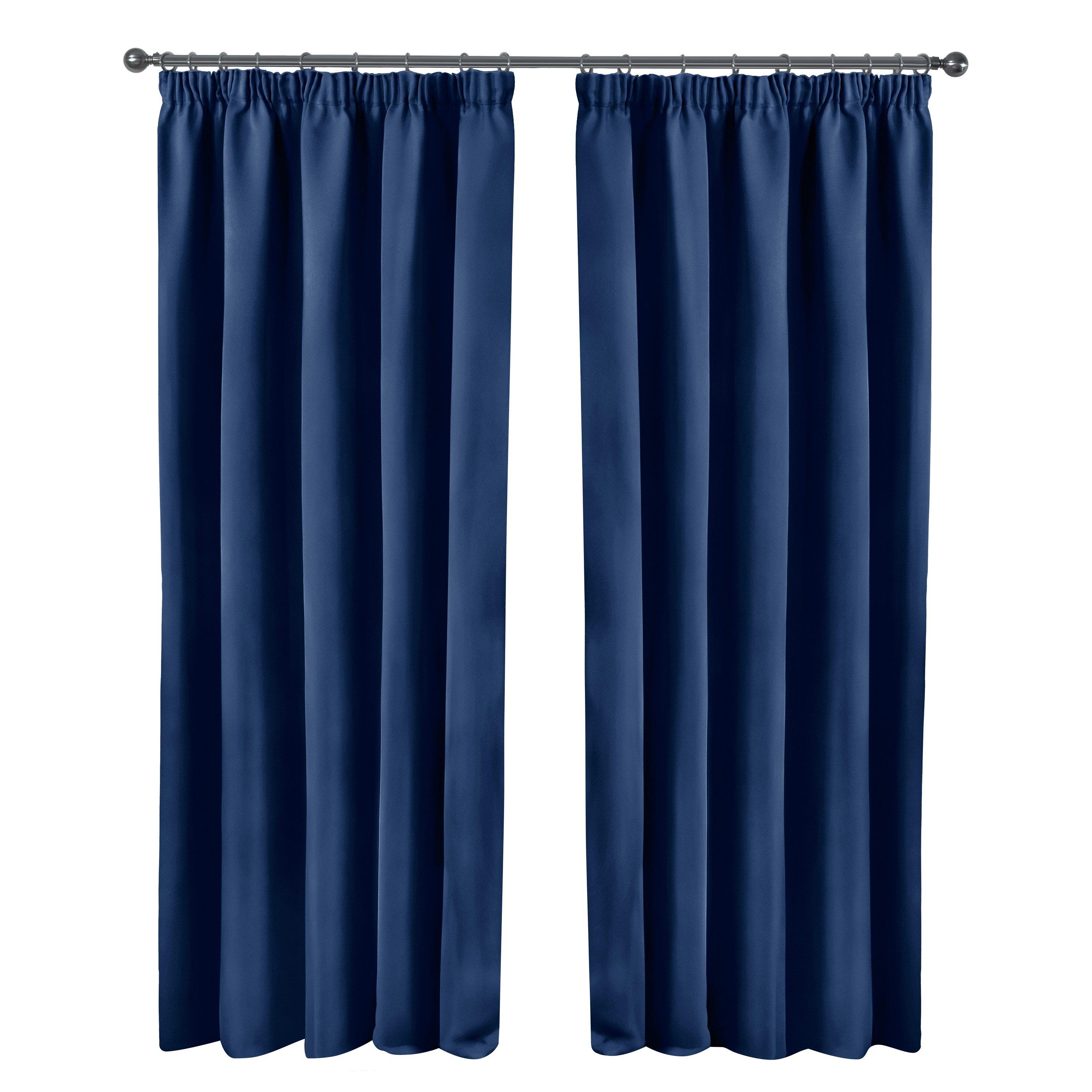 Blackout Curtains Thermal Pencil Pleat Cali