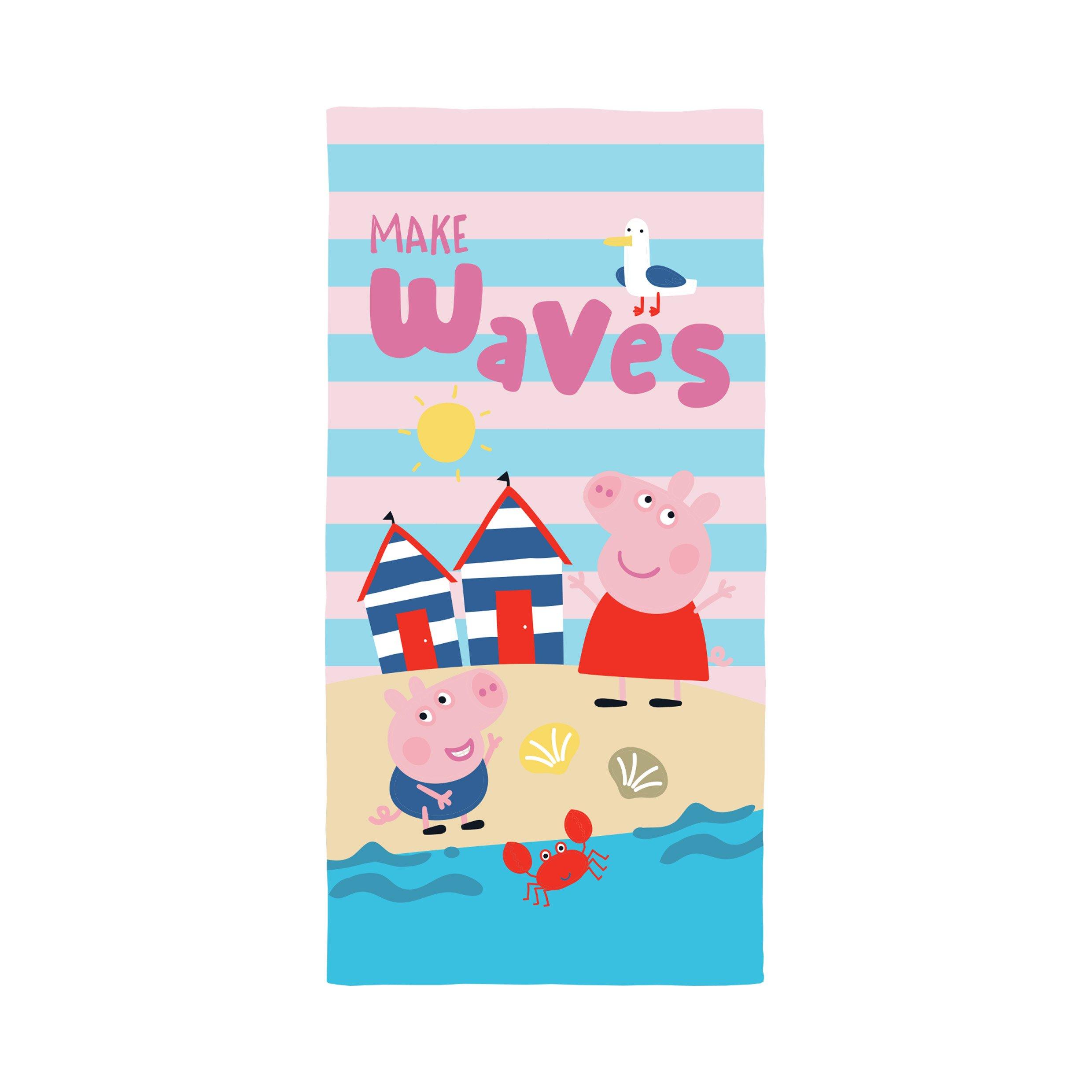 Multi - Peppa Pig - Peppa Pig Waves Towel - 1