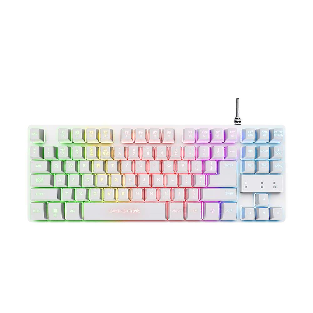 Trust  Gxt 833W Thado Tkl Keyboard - White