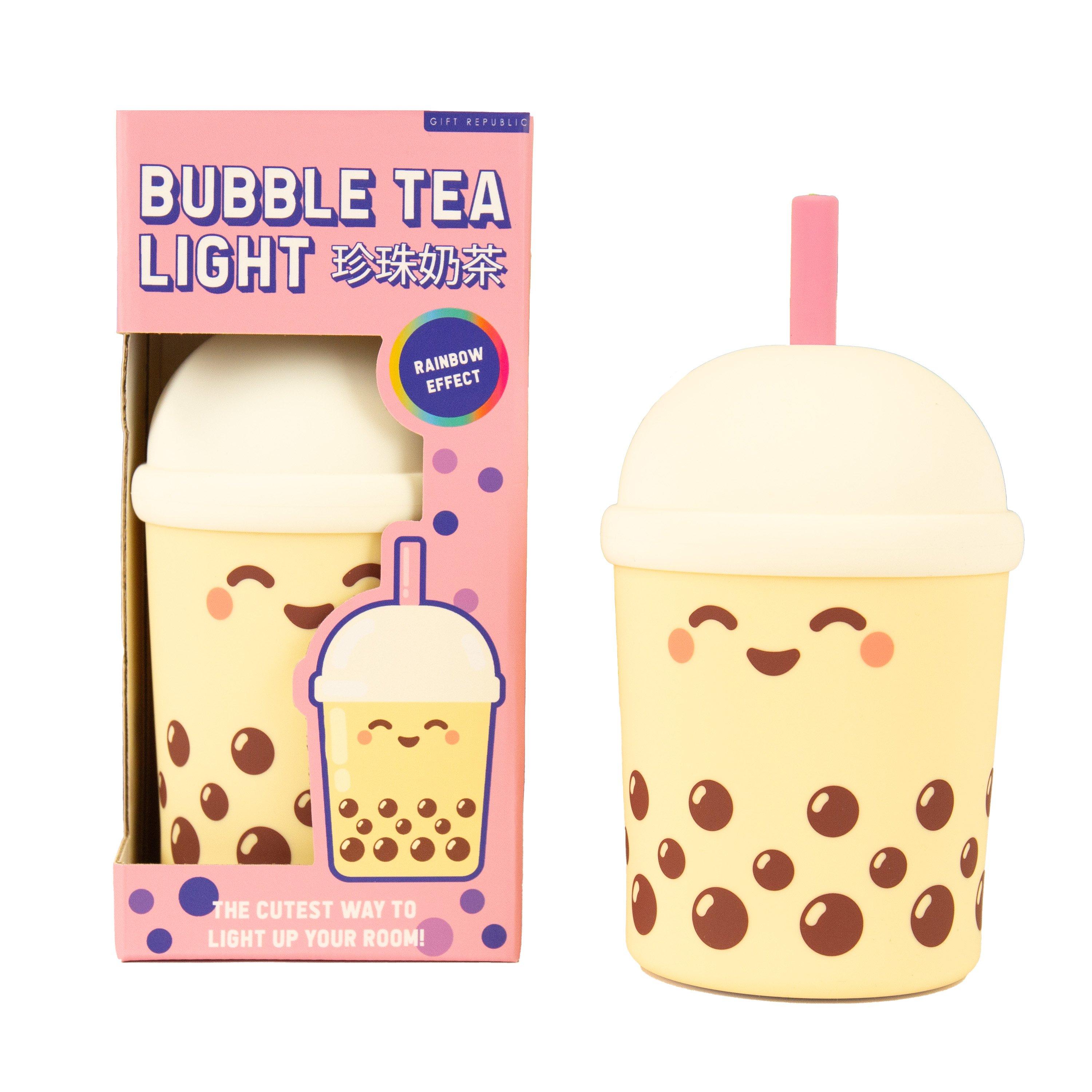Gift Republic Girls Bubble Tea Light -Soft-Touch Colour-Changing - 