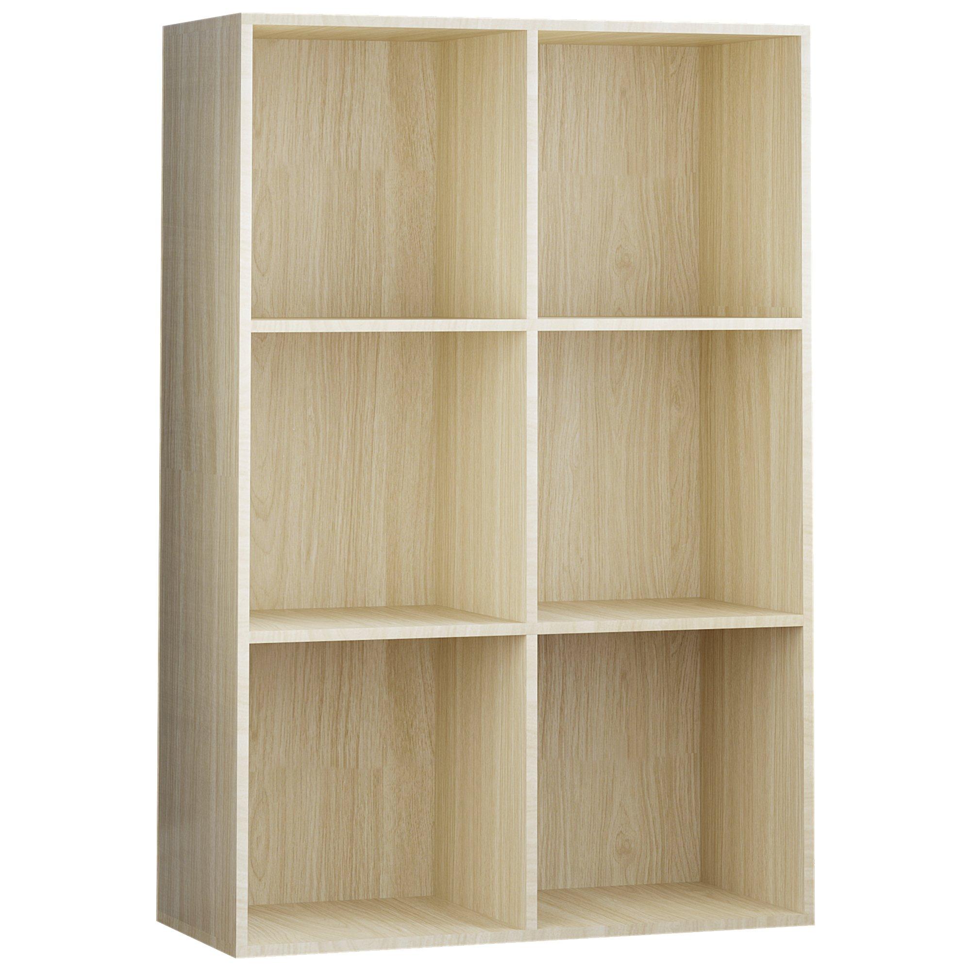 White - Lassic - 2x3 Cube Storage Unit (O) + Set of 3 Storage Cubes - 10