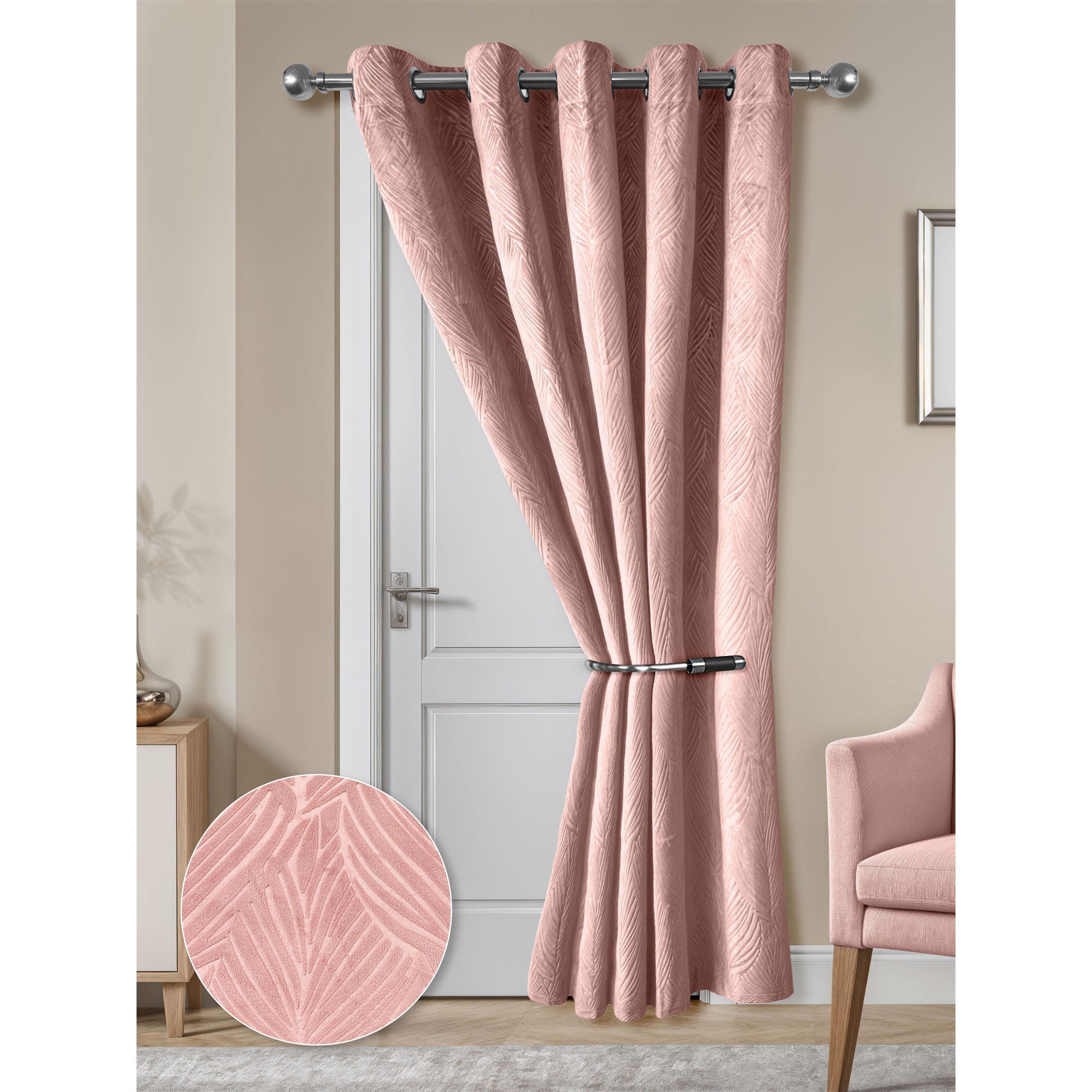 Eyelet Door Curtain Thermal Blackout Twilight