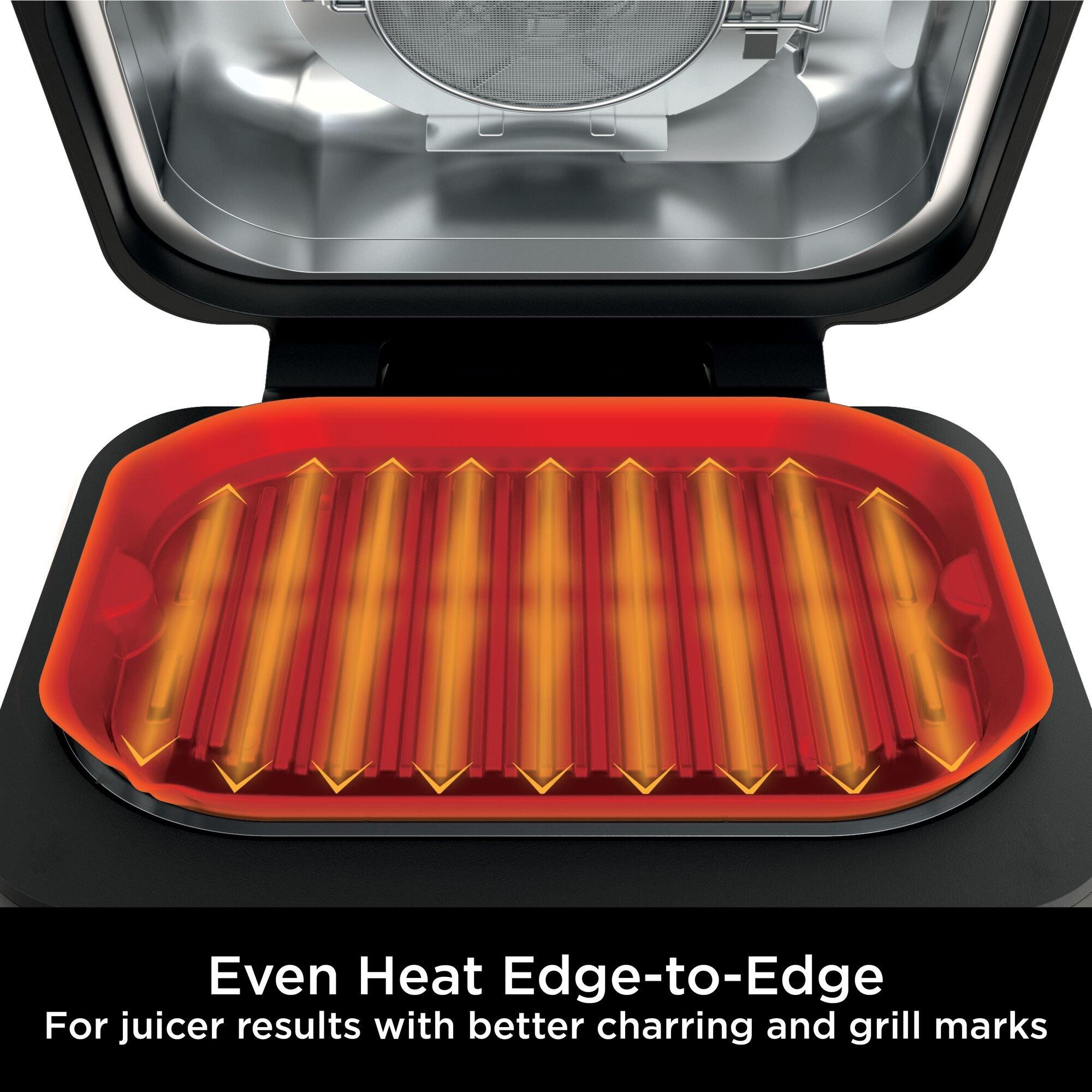 Silver/Black - Ninja - Foodi Max Pro Health Grill - 15