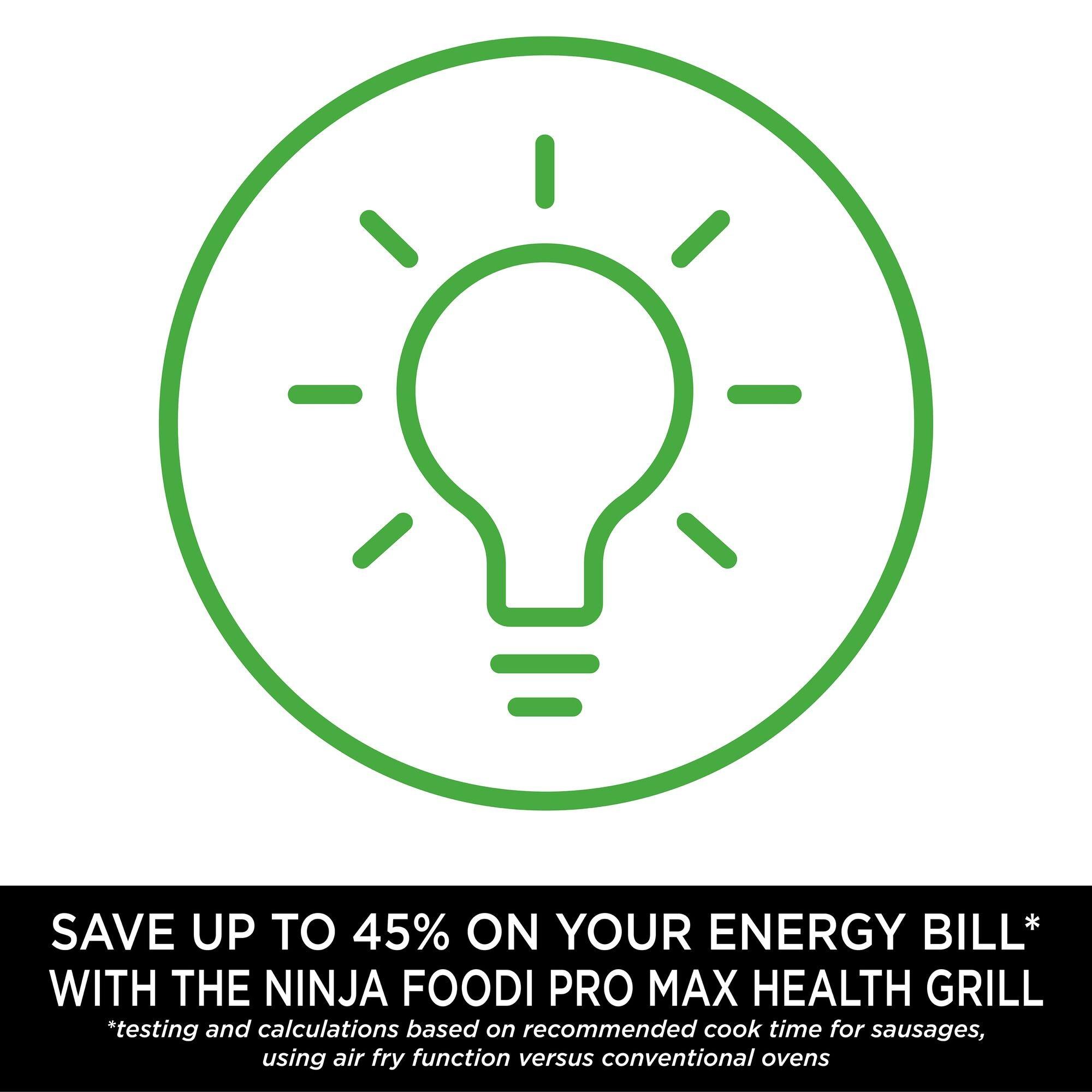 Silver/Black - Ninja - Foodi Max Pro Health Grill - 5