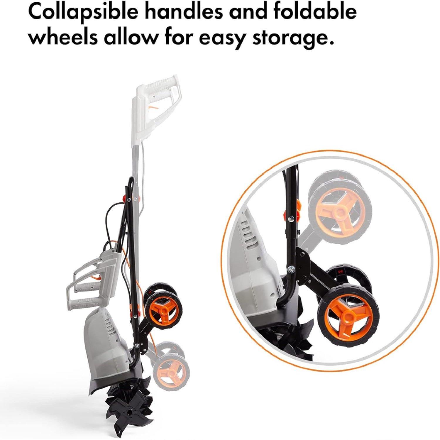 Black - VonHaus - VonHaus  1500W Electric Tiller - 4