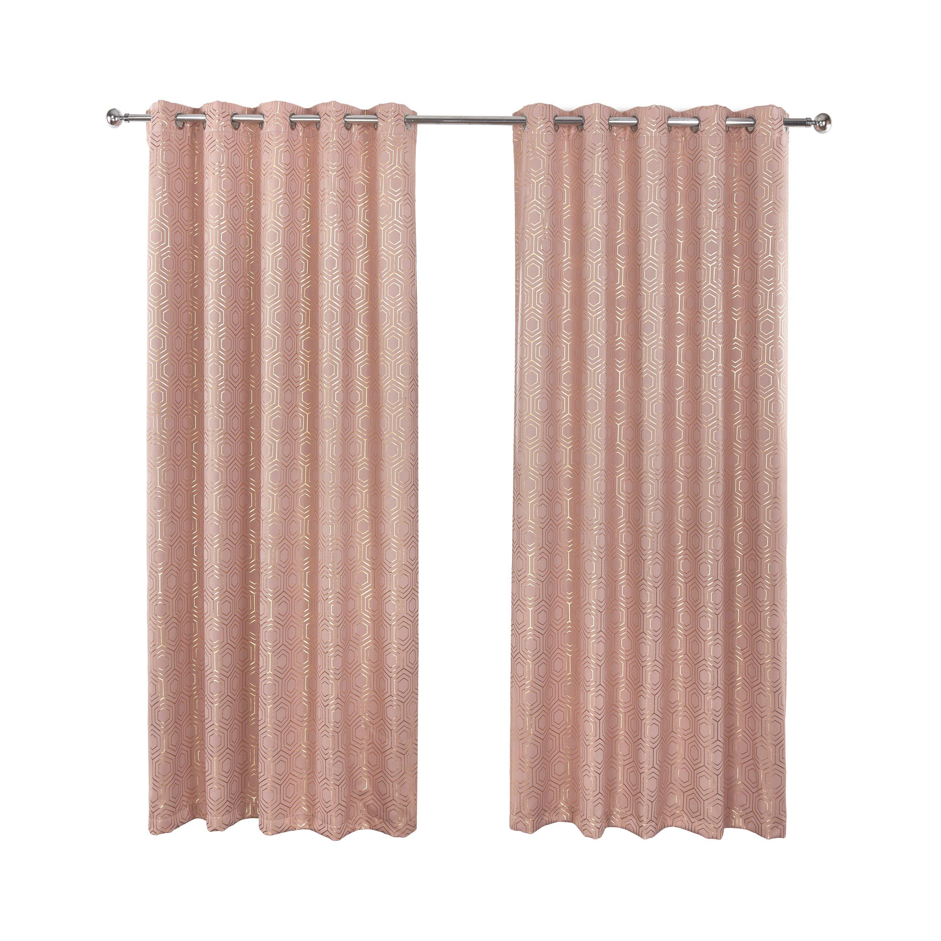 Thermal Blackout Curtains Geo Eyelet Hartford
